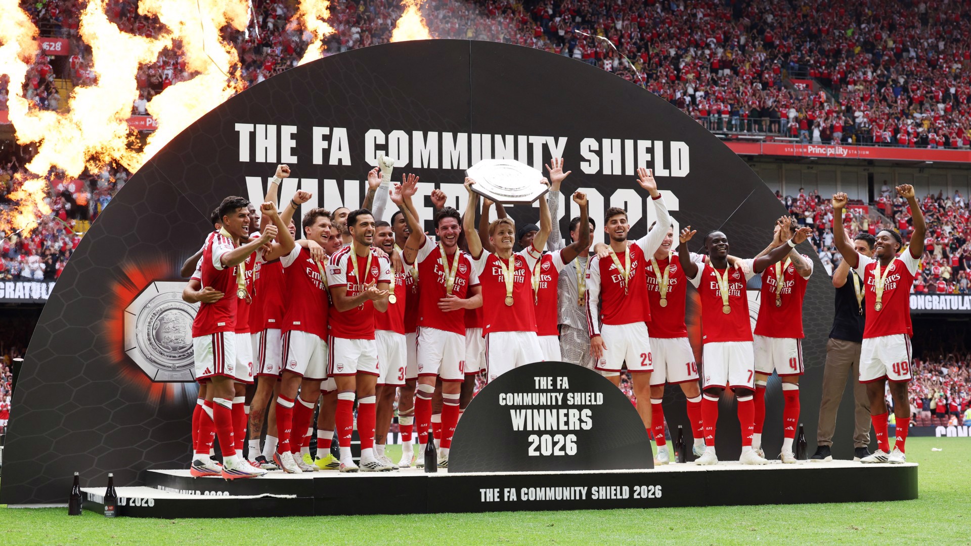 Community Shield, Arsenal'ın