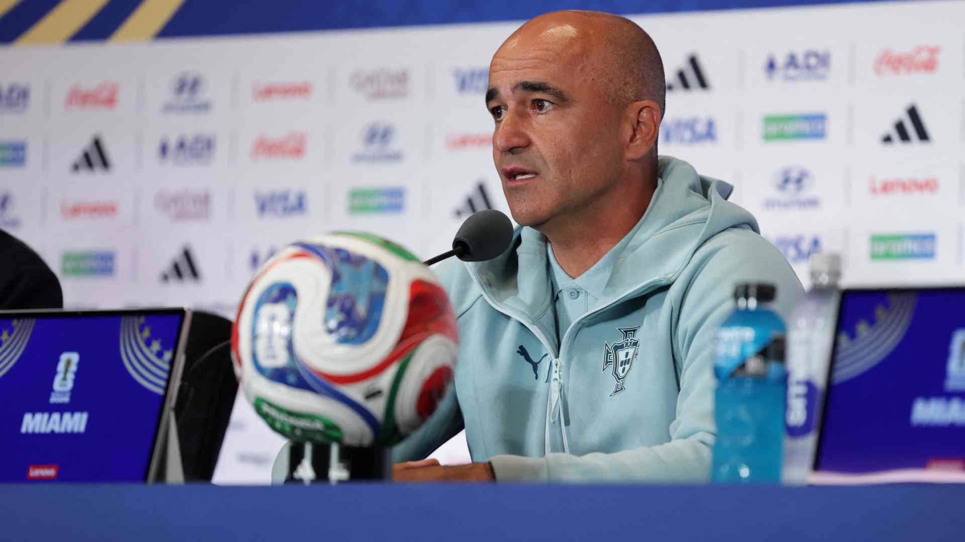 Martinez, le sélectionneur du Portugal, confiant...