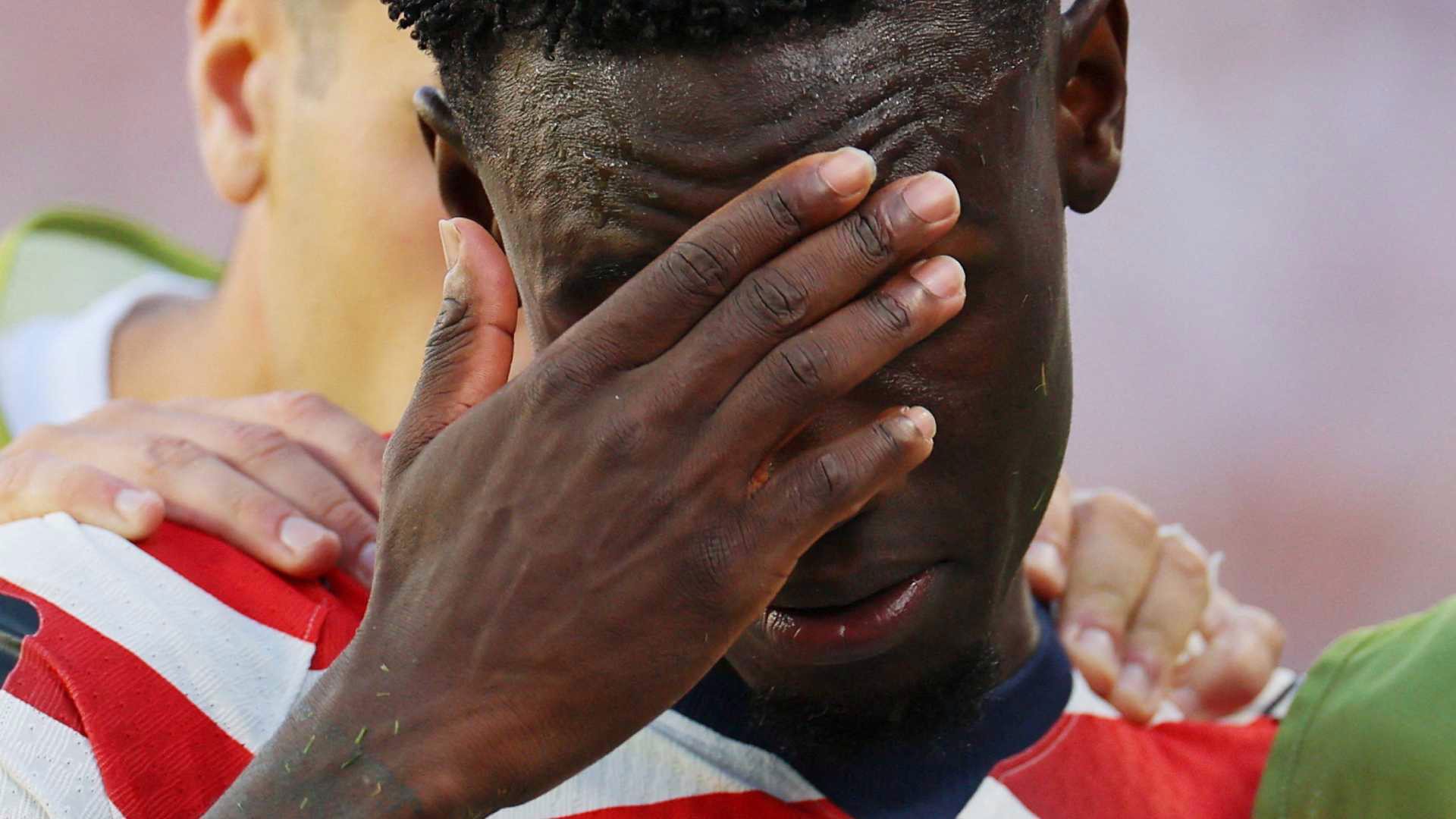 L'attaquant américain Folarin Balogun ne méritait pas un carton rouge-Pochettino