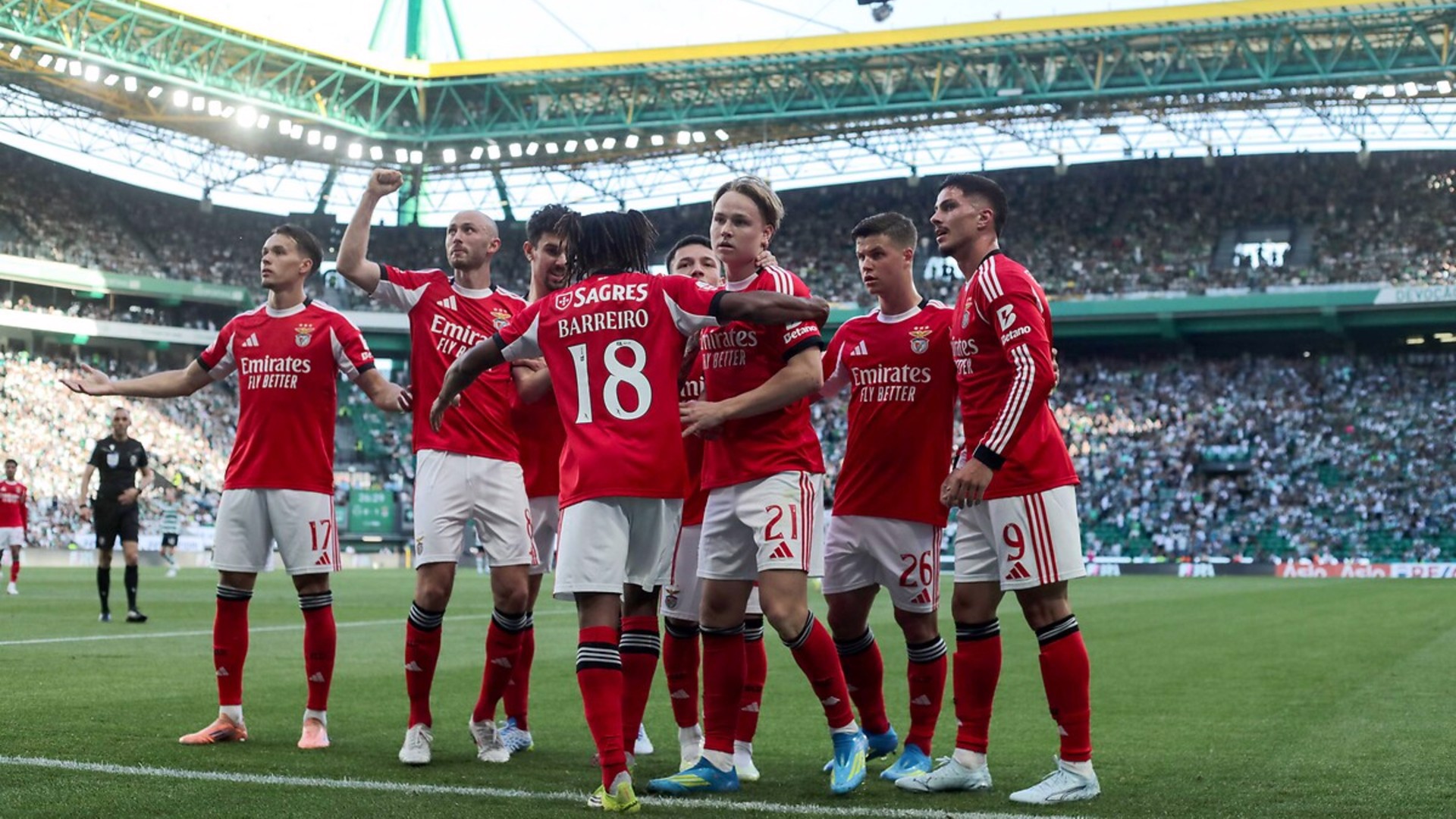 Mourinho'lu Benfica namağlup 3. oldu