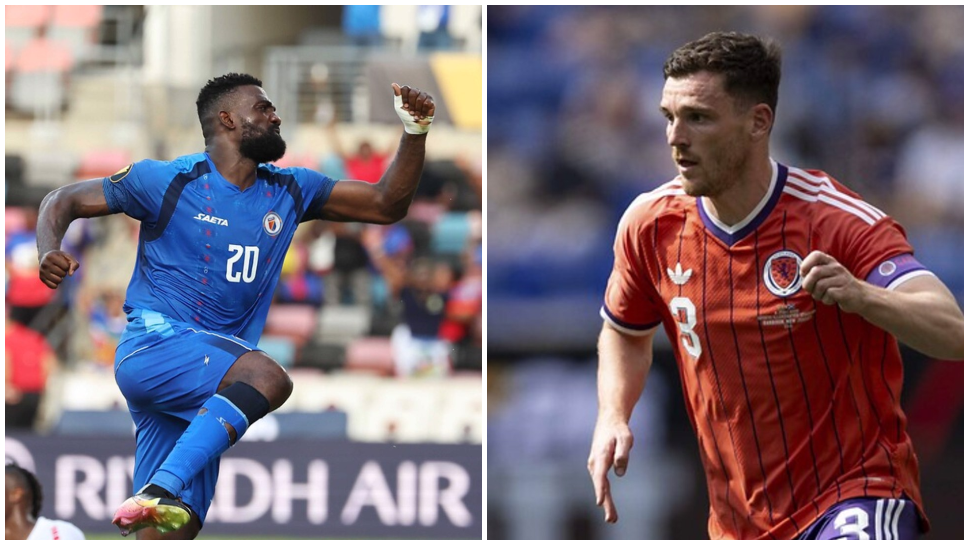 Haiti ve İskoçya, sahaya çıkıyor