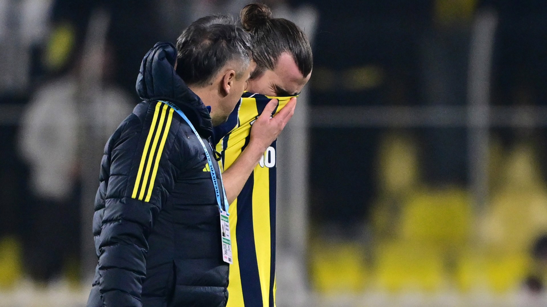 Çağlar Söyüncü, devam edemedi