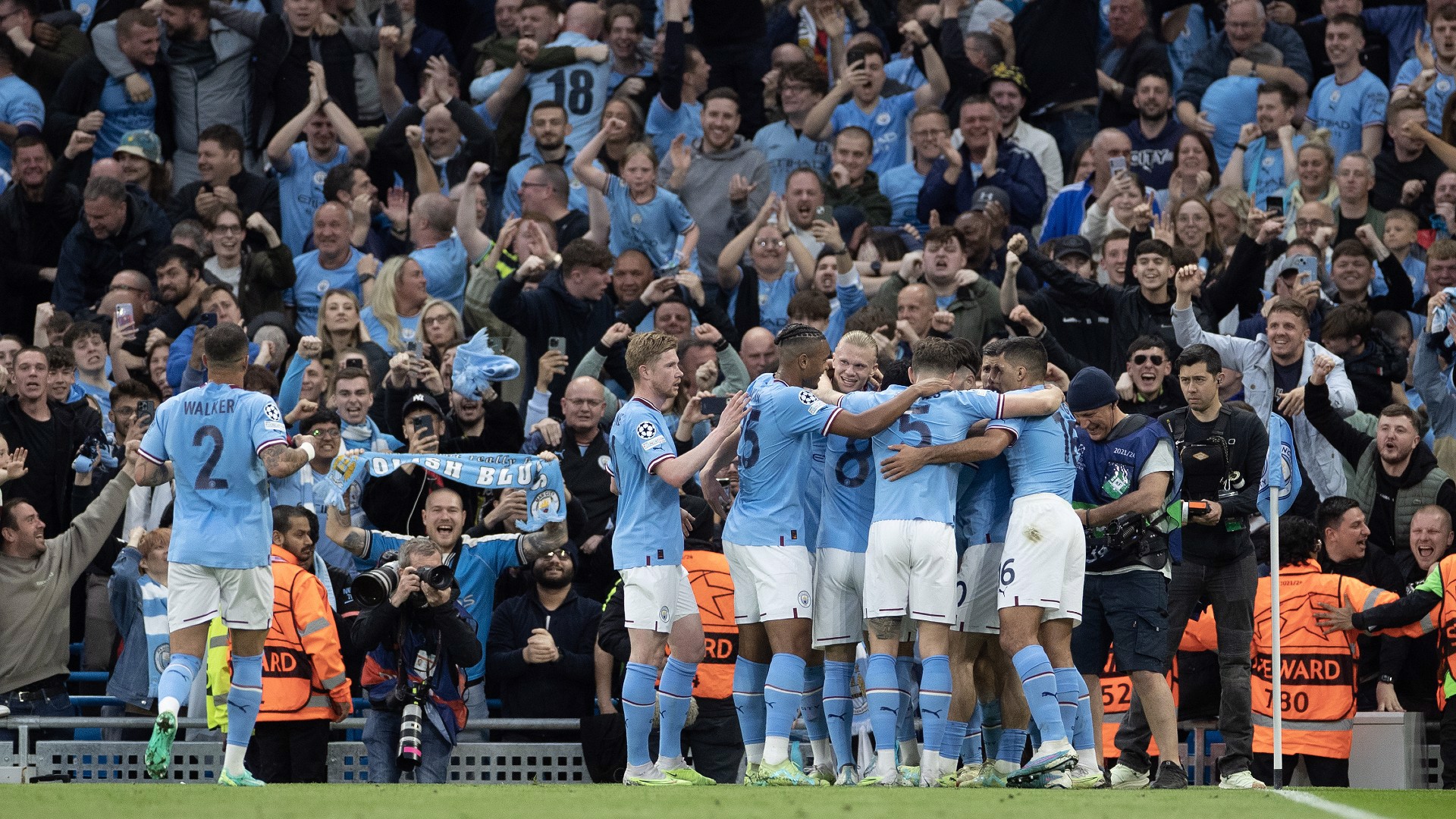 Manchester City sacré champion de Premier League