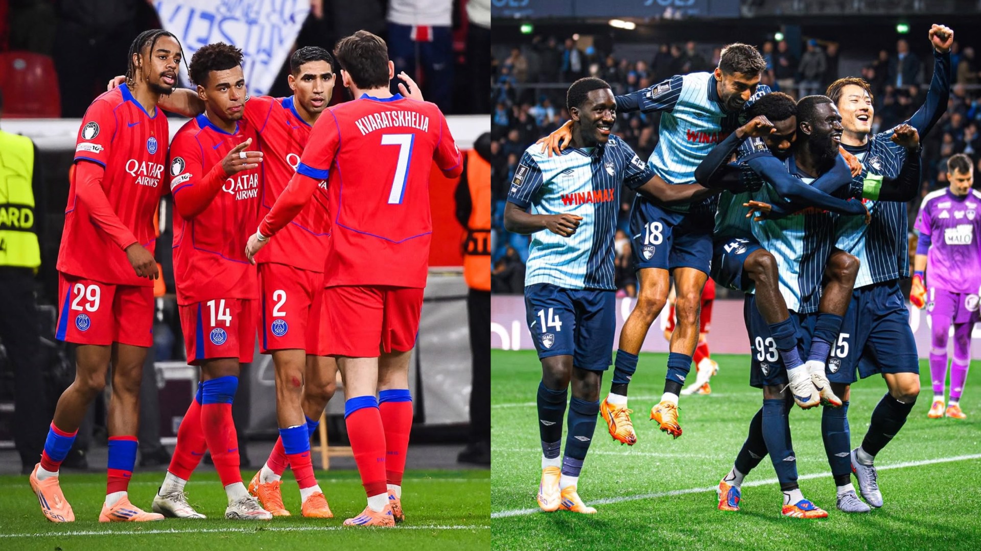 A quelle heure et sur quelle chaine voir le match Paris Saint-Germain - Le Havre (Ligue 1) ?