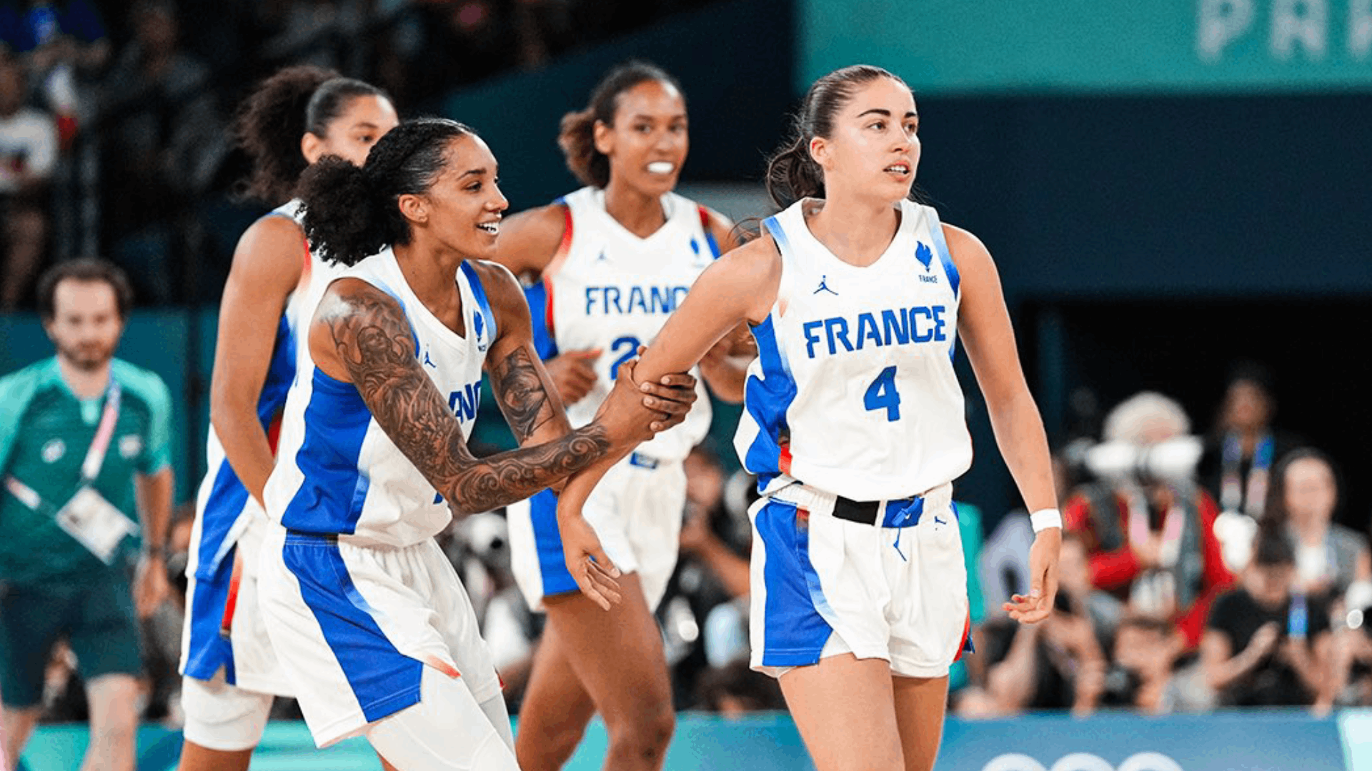 Les basketteuses tricolores héritent de l’argent après leur défaite contre les Etats-Unis