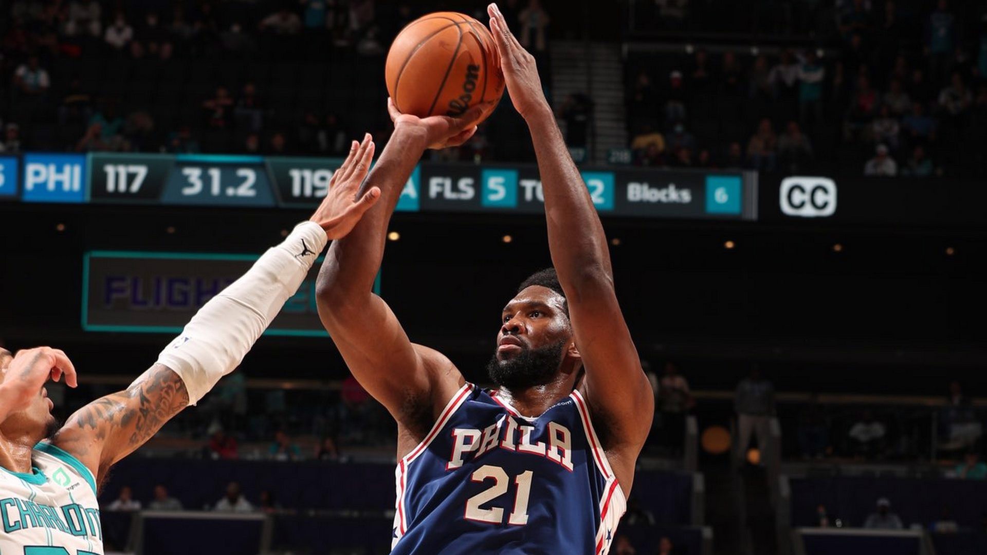 Embiid'den 43 sayı!