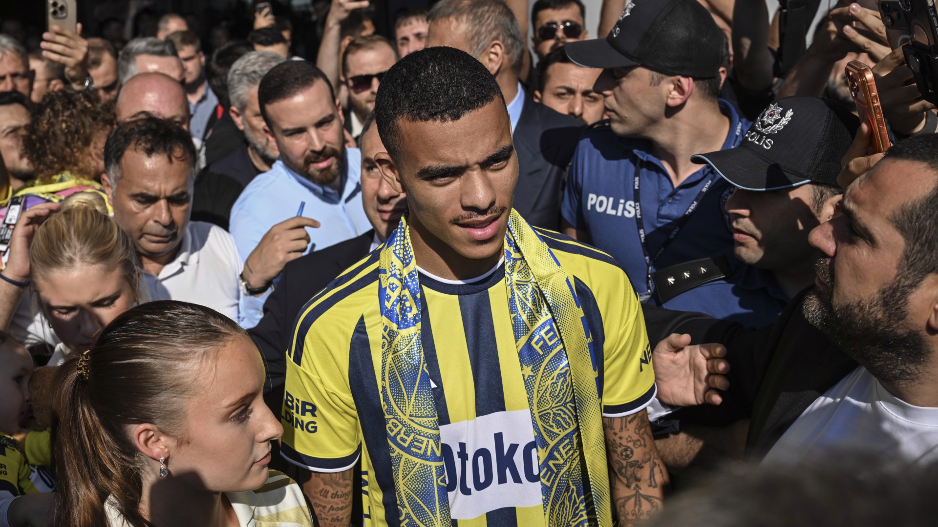 Mason Greenwood, İstanbul'da