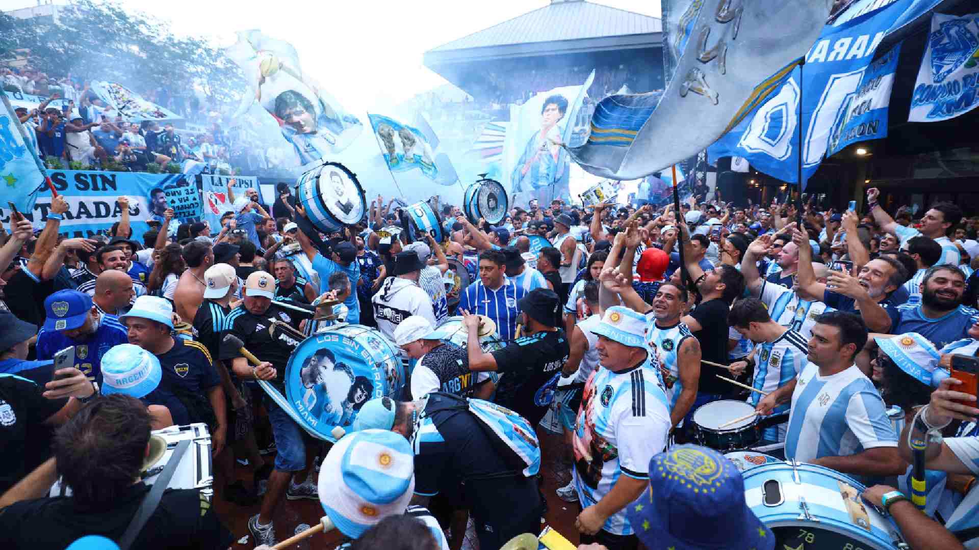 La police d'Atlanta se prépare pour la demi-finale Argentine-Angleterre