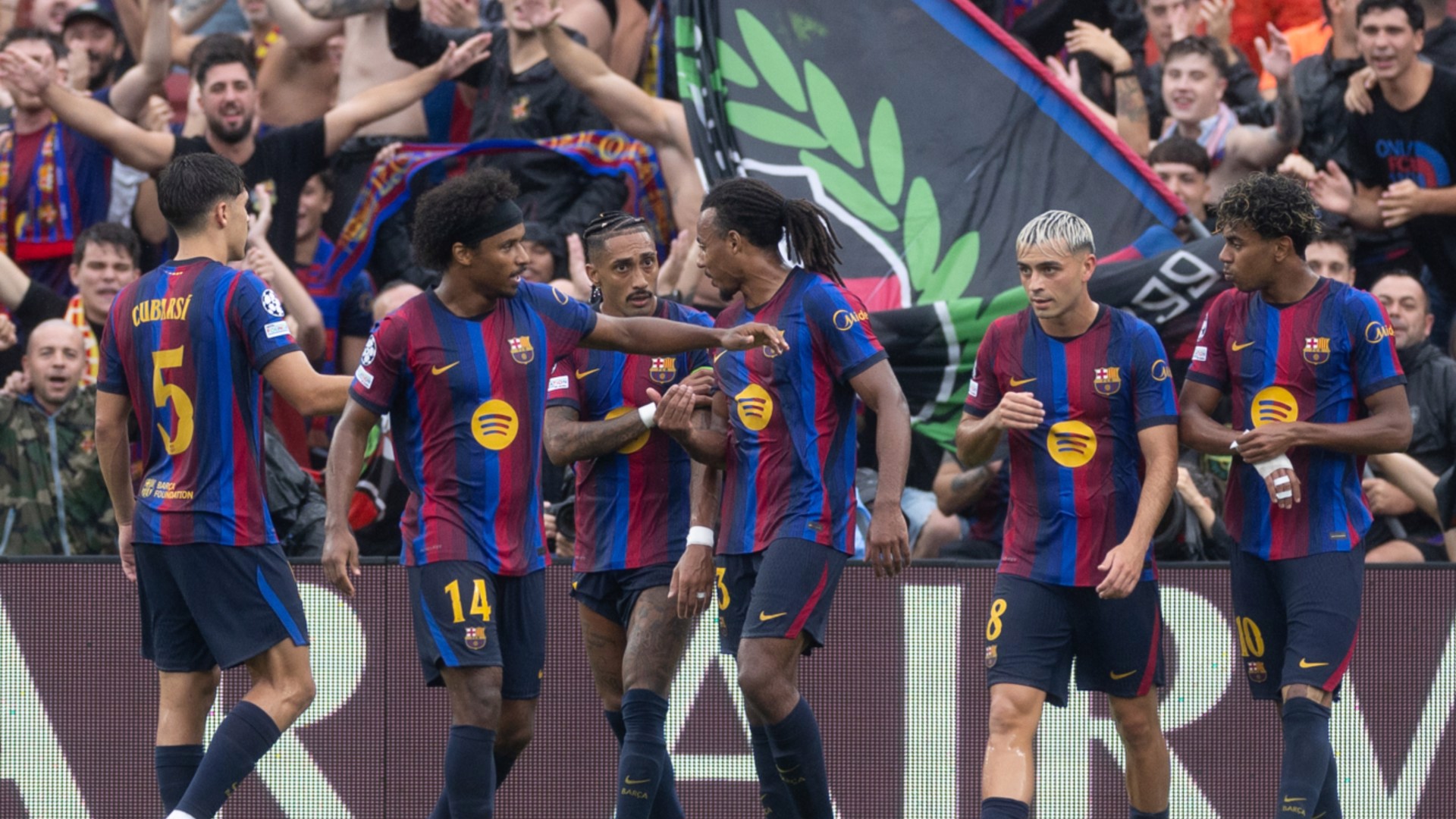 Barcelona, 5 golle güldü