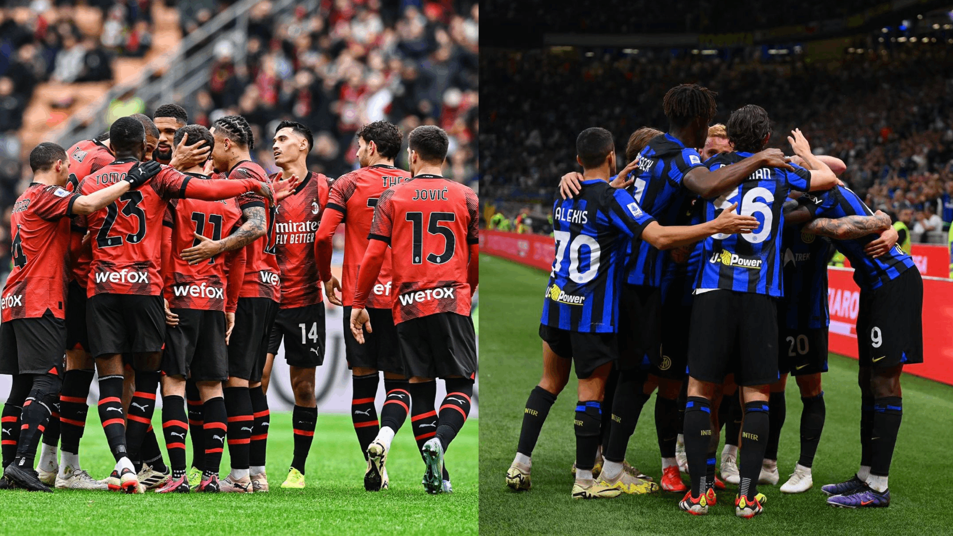 Diffusion du match AC Milan - Inter Milan : sur quelle chaîne regarder le match en direct ?