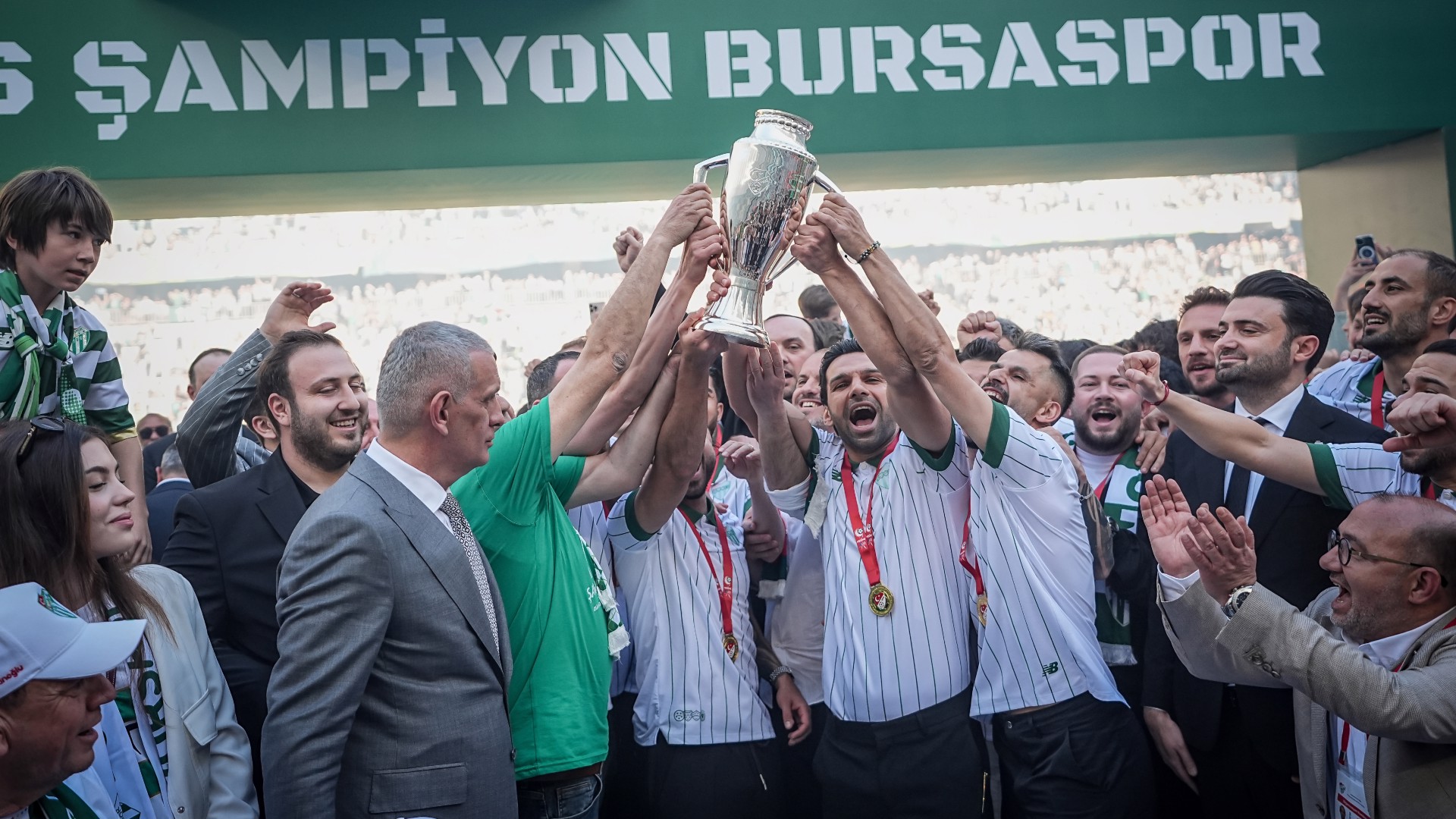 Bursaspor kupasına kavuştu