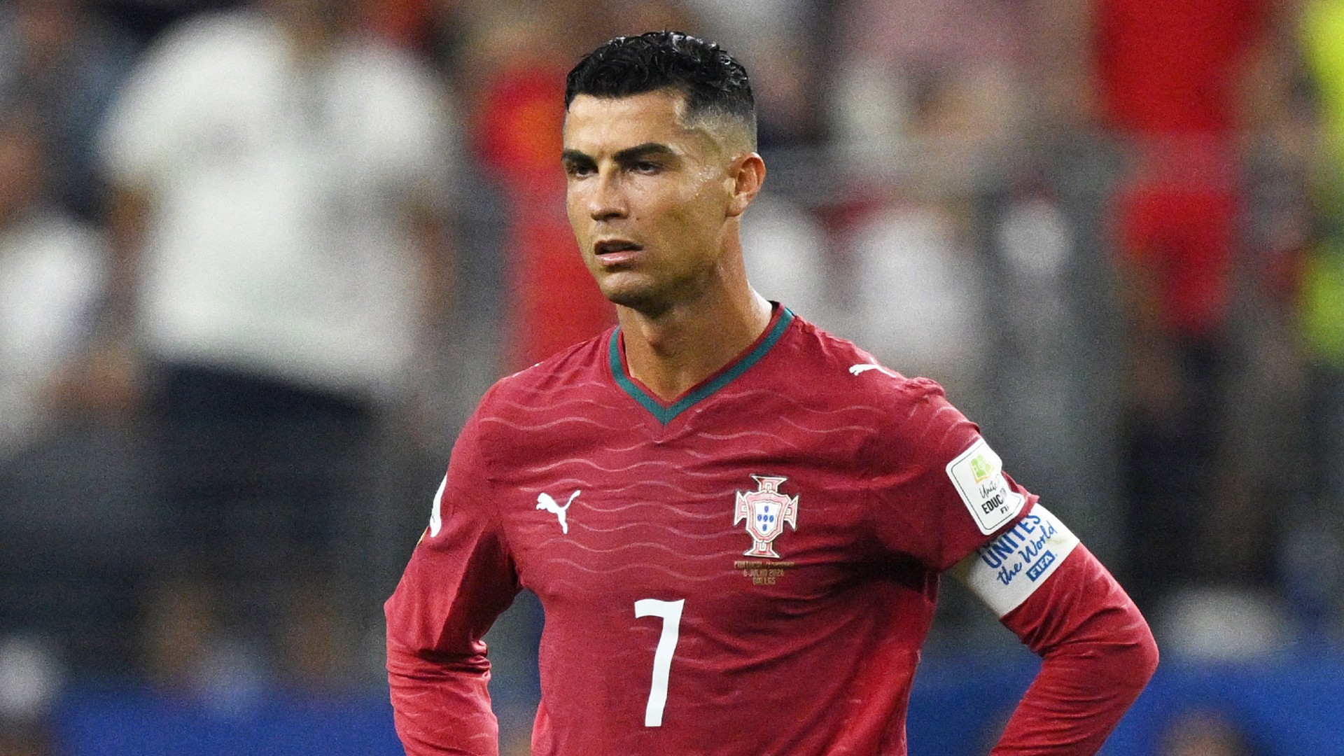 Ronaldo, Dünya Kupası'na veda etti