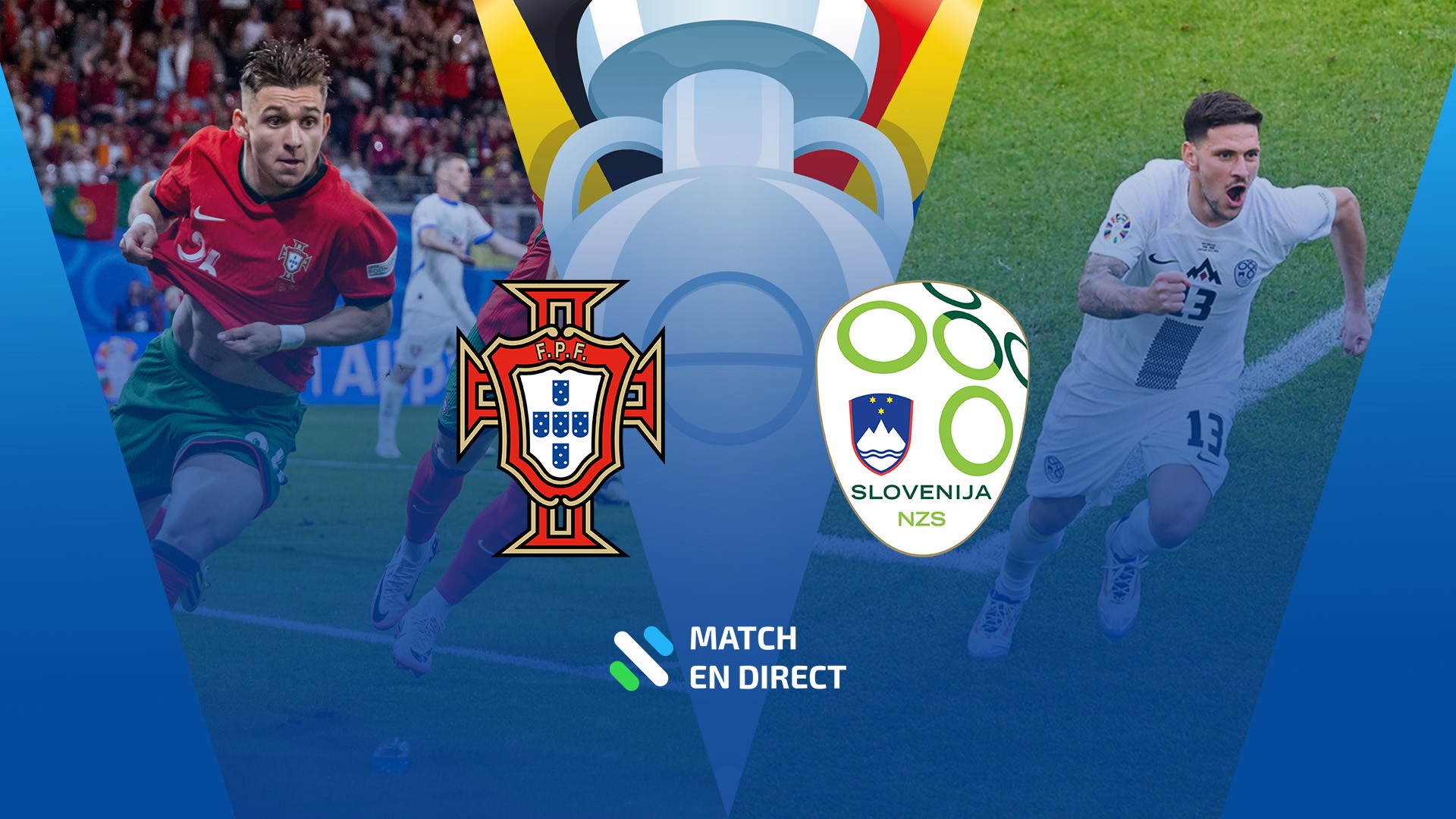 Diffusion du match Portugal - Slovénie : sur quelle chaîne regarder le match en direct ?