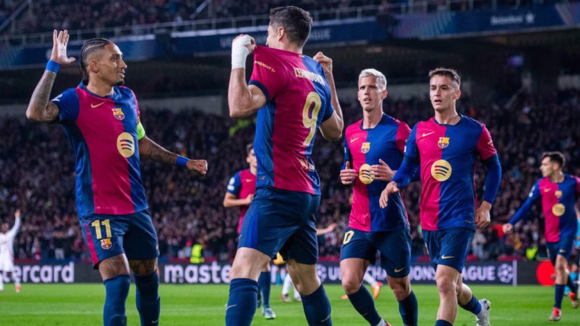 Battu par Barcelone, Brest concède une 1ère défaite en Ligue des champions