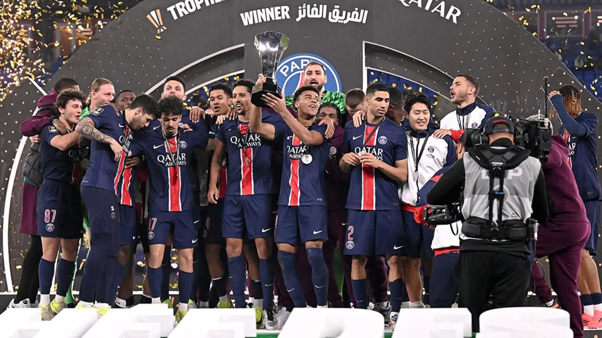 Paris remporte son 13e Trophée des Champions