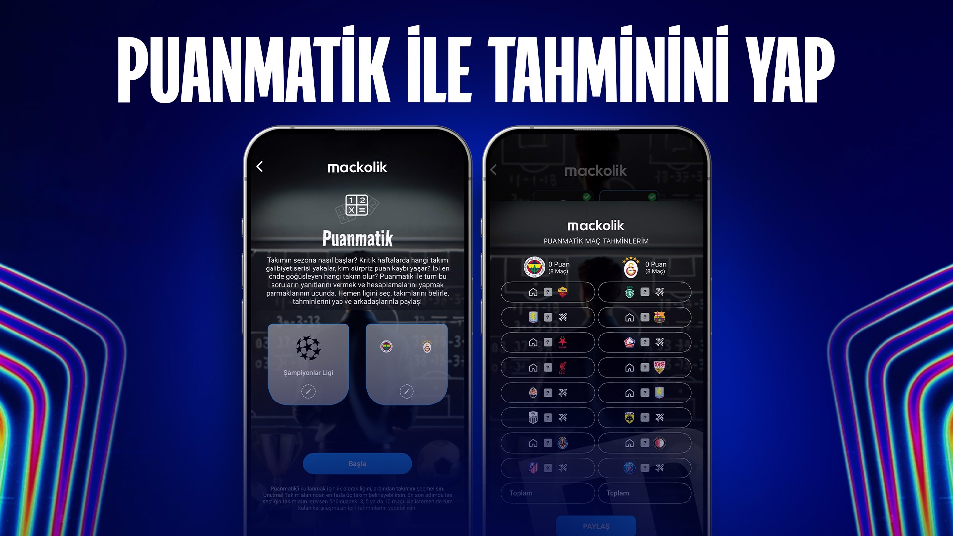Puanmatik ile 'hesap vakti'