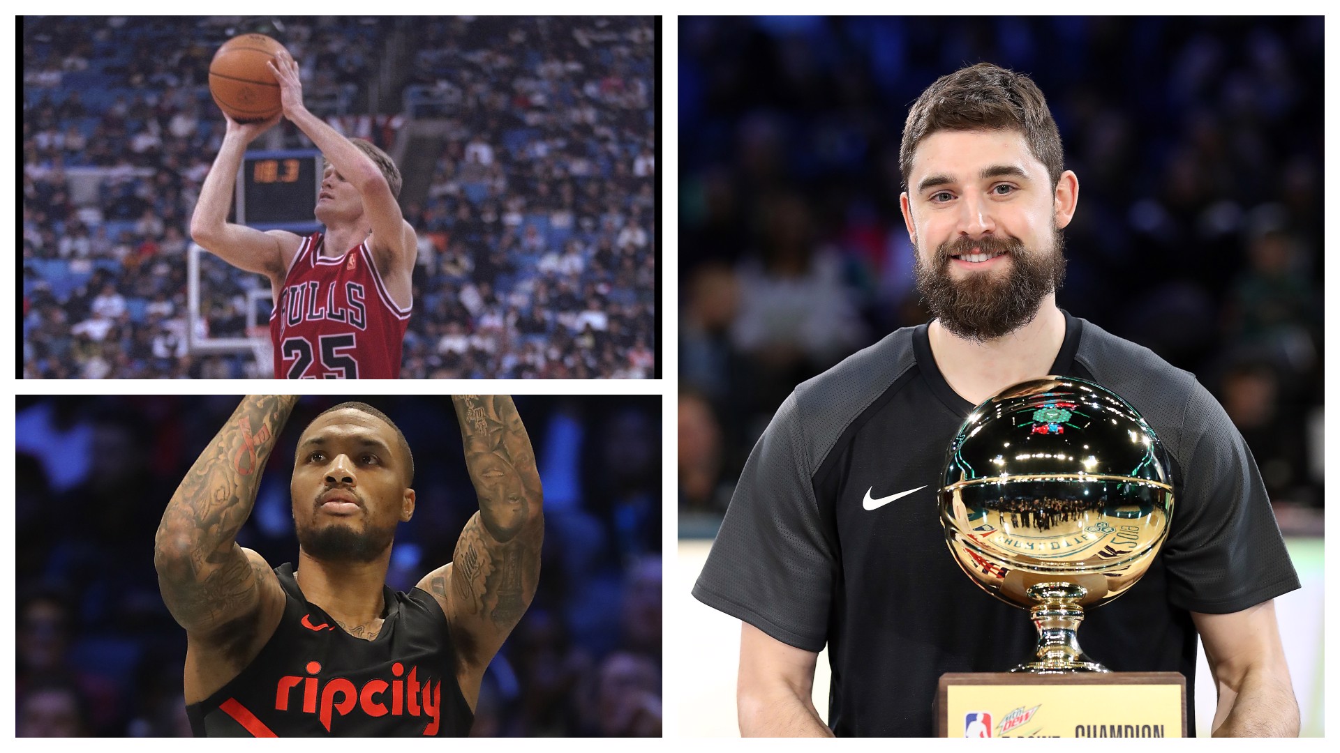 NBA All-Star Üçlük Yarışması şampiyonları