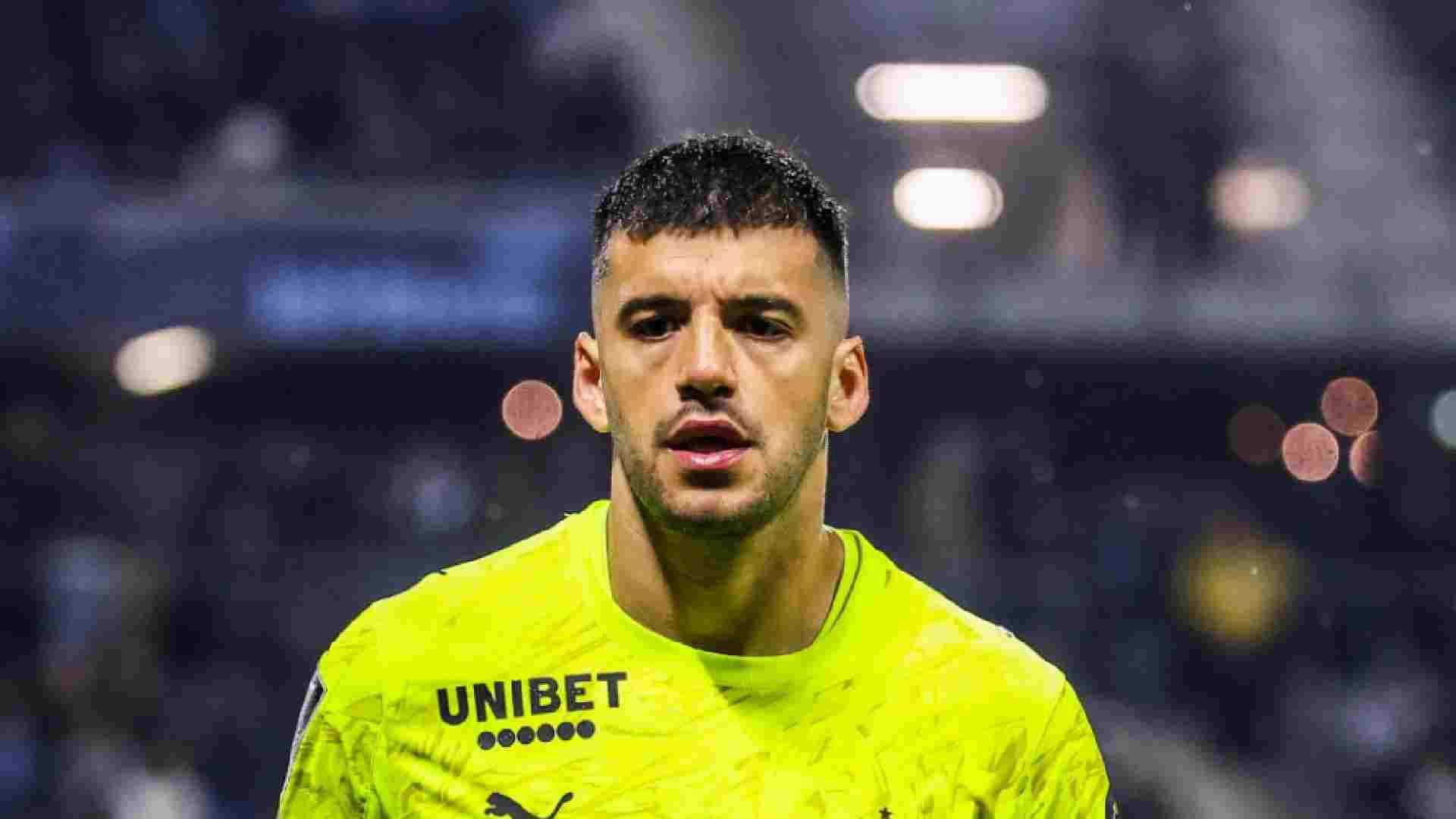 Gerónimo Rulli quitte l'OM et signe à Manchester City