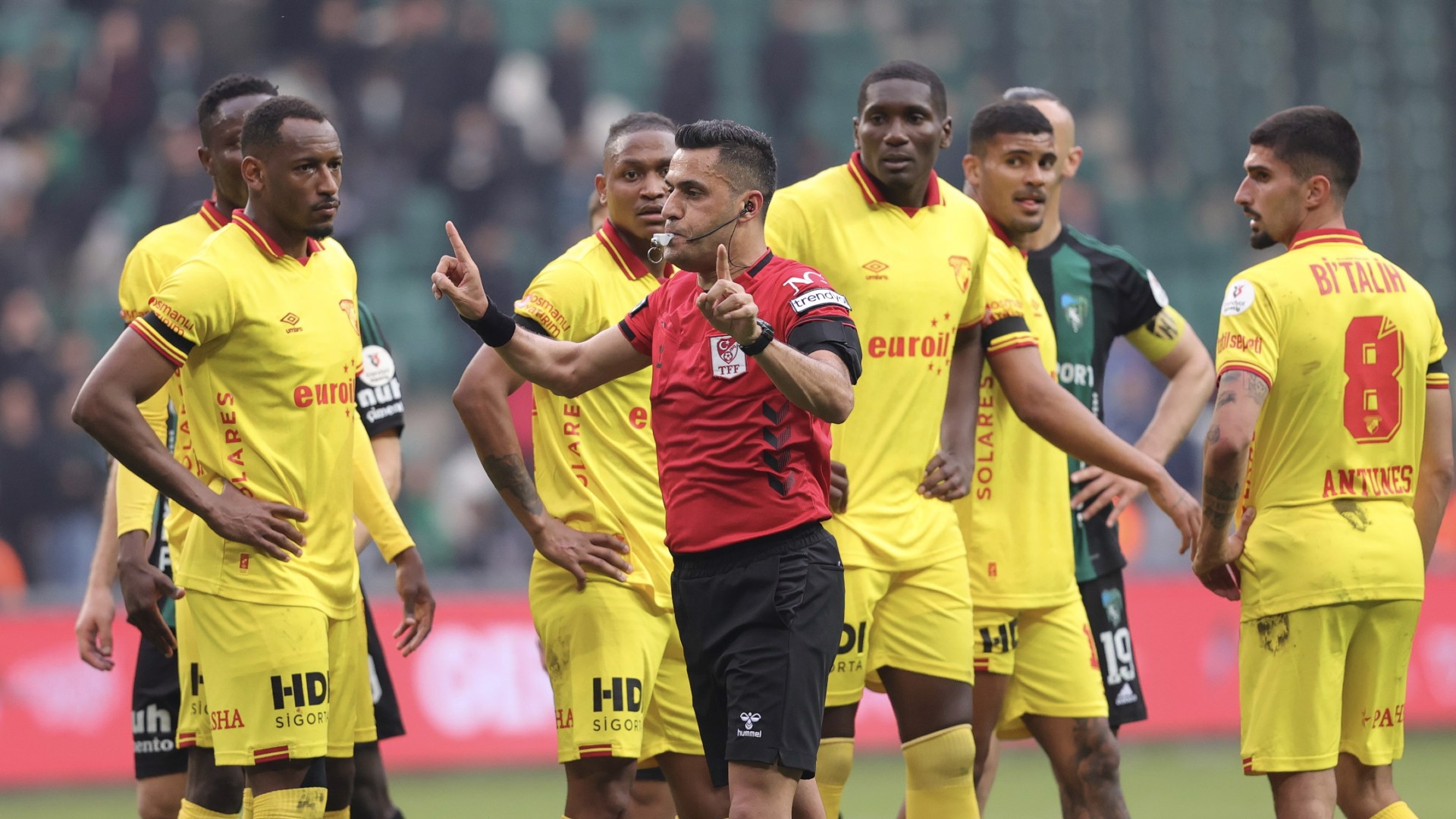 Göztepe'den hakem tepkisi