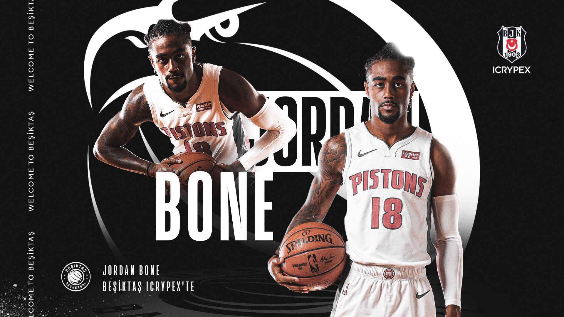 Jordan Bone, Beşiktaş'ta