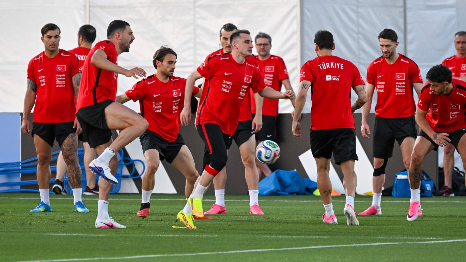 Paraguay maçının hazırlıklarına başlandı