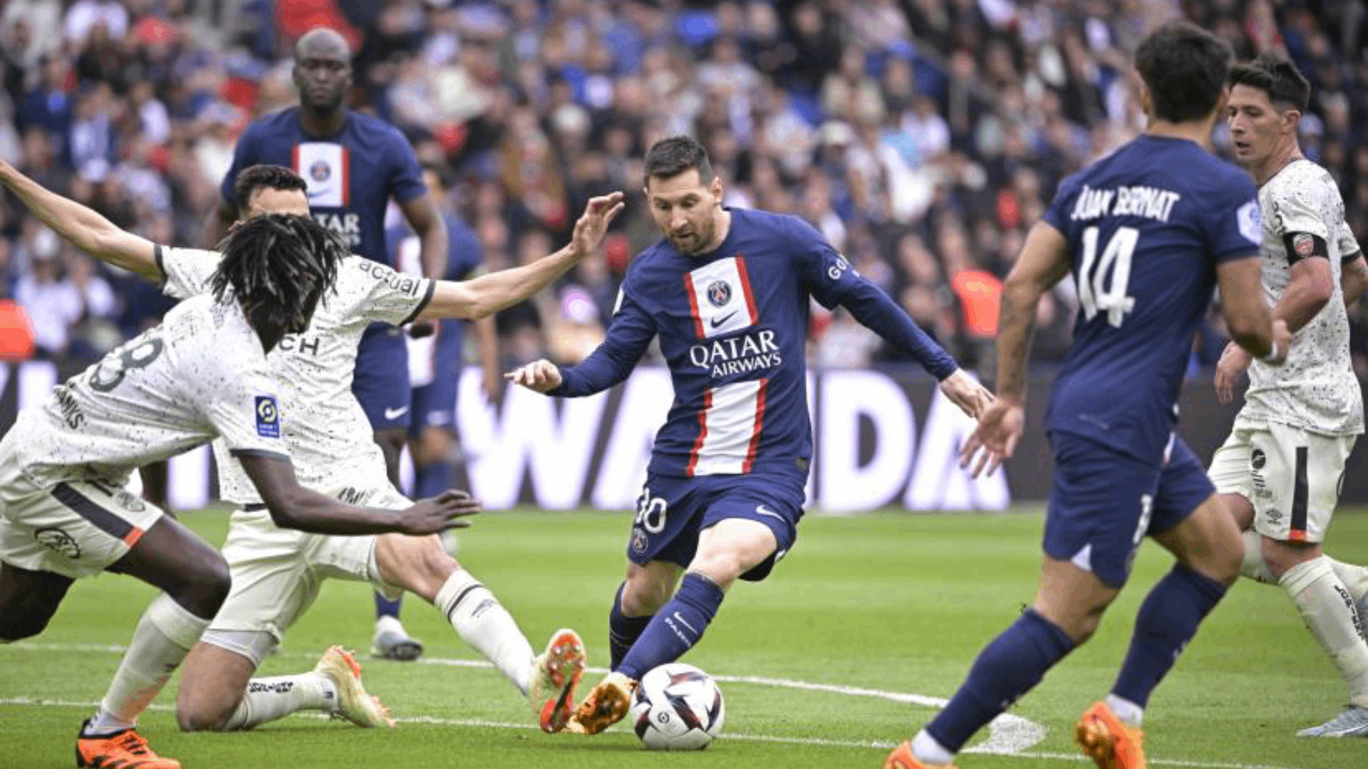 Lorient domine le PSG au Parc 