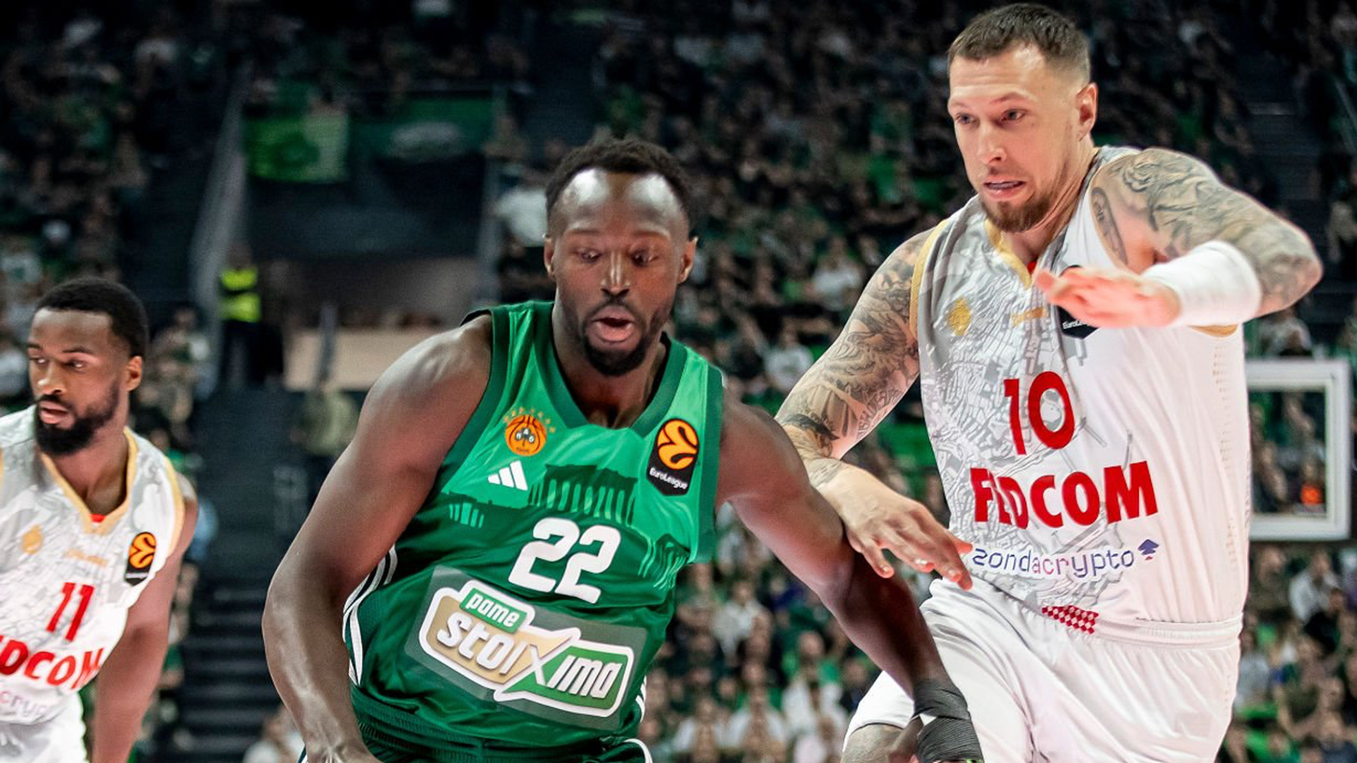 Monaco s’incline face au Panathinaïkos mais reste dans la course