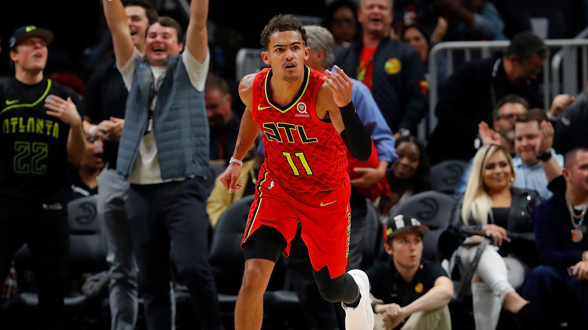 Trae Young kariyer rekorunu kırdı