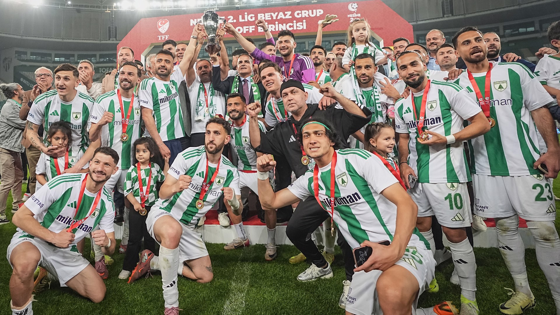 Muğlaspor, 1. Lig'e yükselen son takım oldu