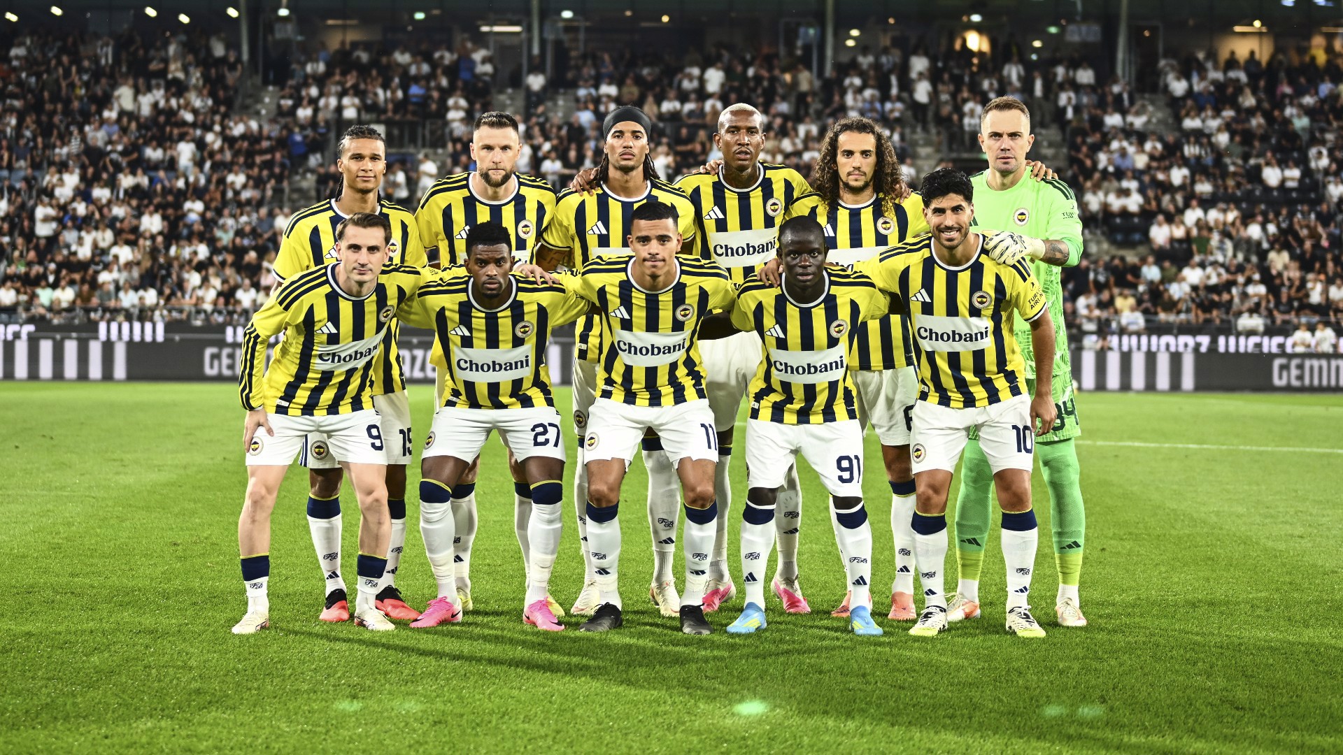 Fenerbahçe'nin Lyon maçı kadrosu