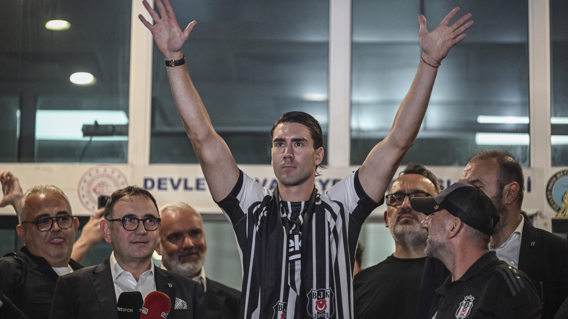 Vlahovic, Beşiktaş için İstanbul'da