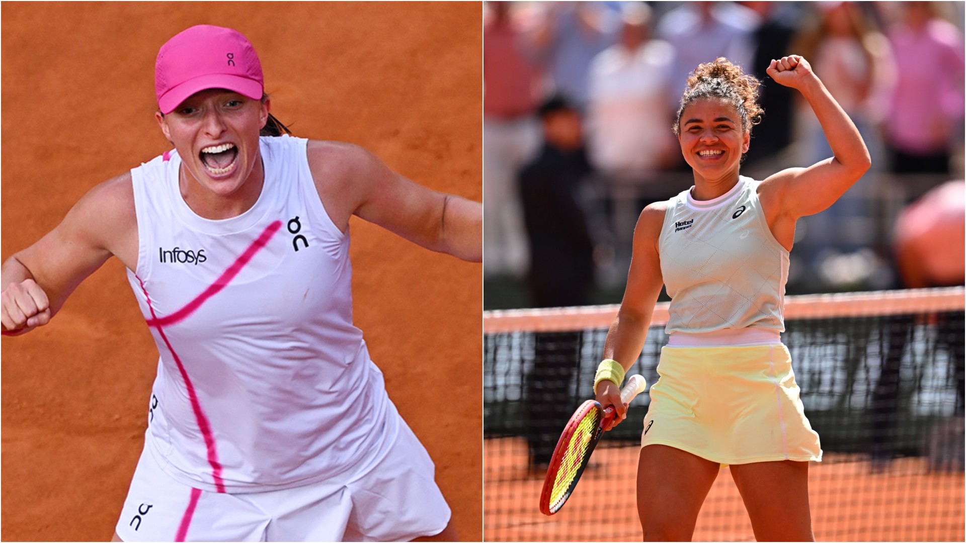 Swiatek et Paolini, les finalistes des simples dames à Roland Garros