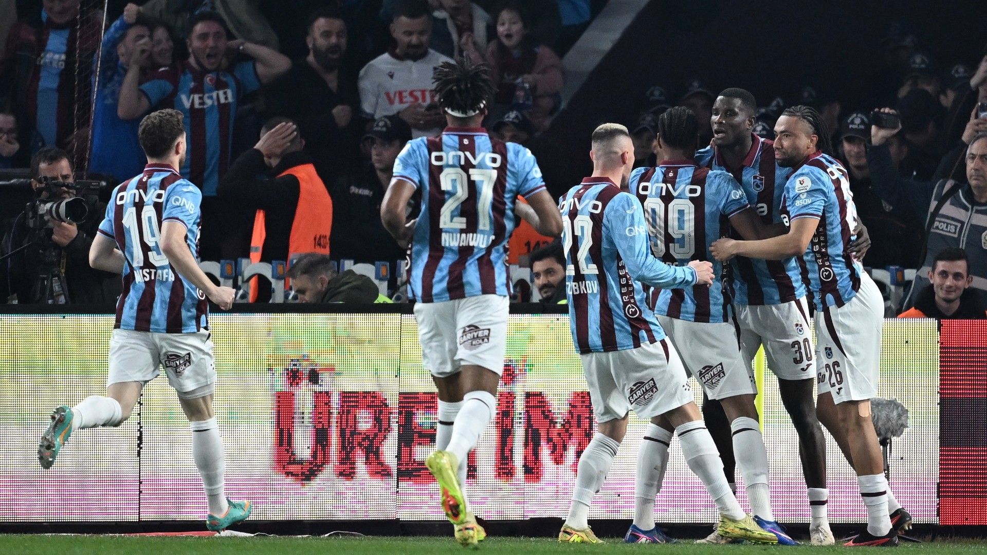 Trabzonspor'un kamp kadrosu