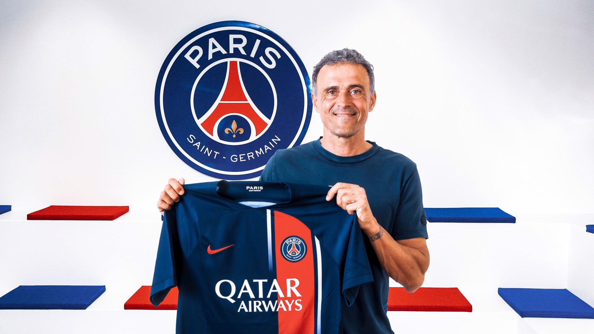 Enrique, le nouvel entraîneur du PSG