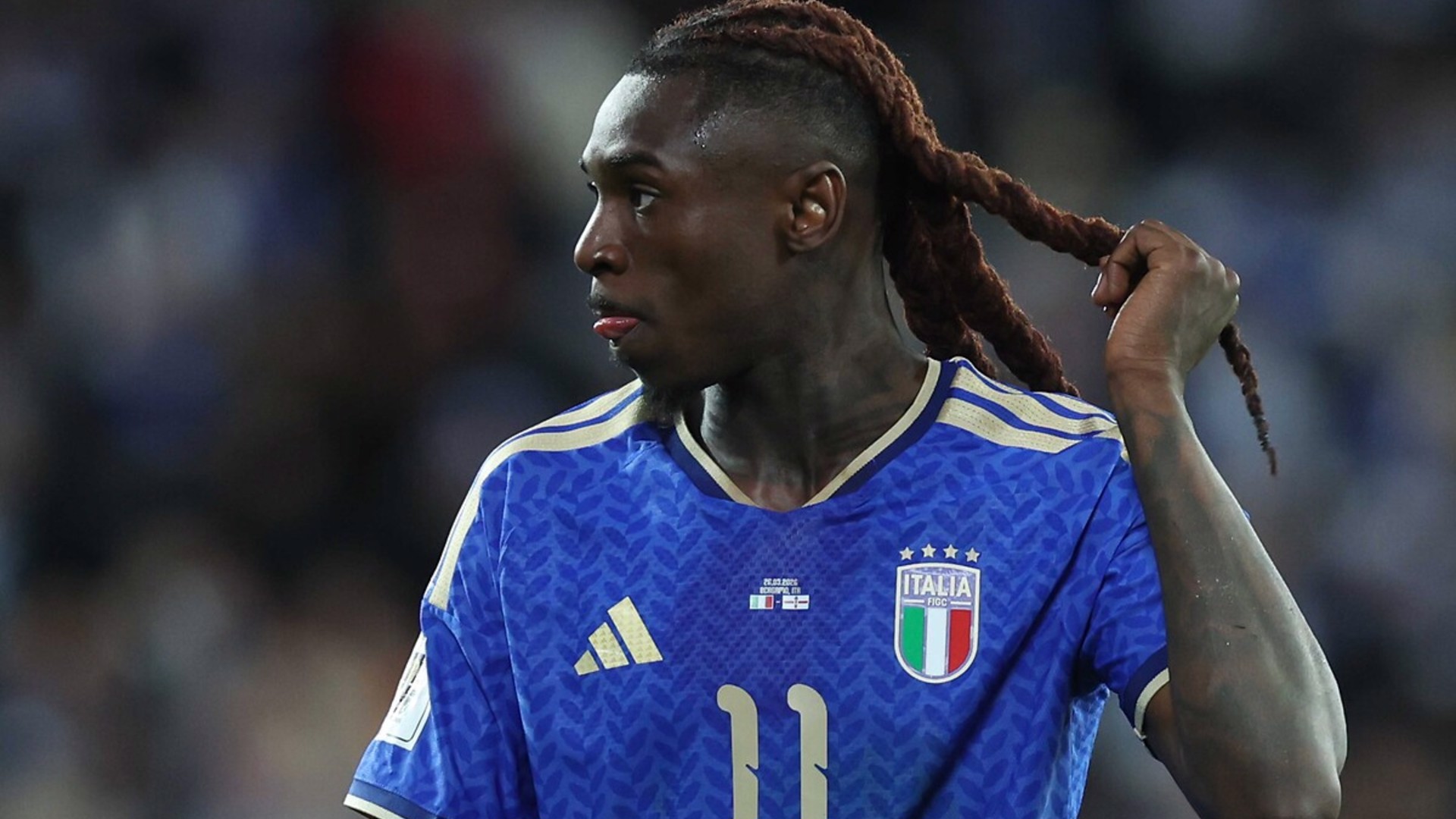 Moise Kean'den önce tehdit, sonra özür