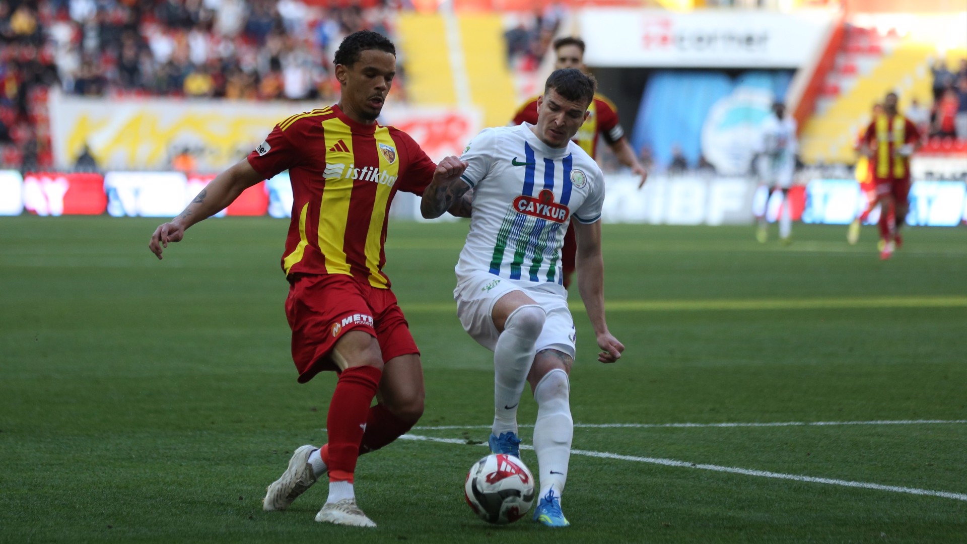 Kayserispor ikinci yarıda kazandı