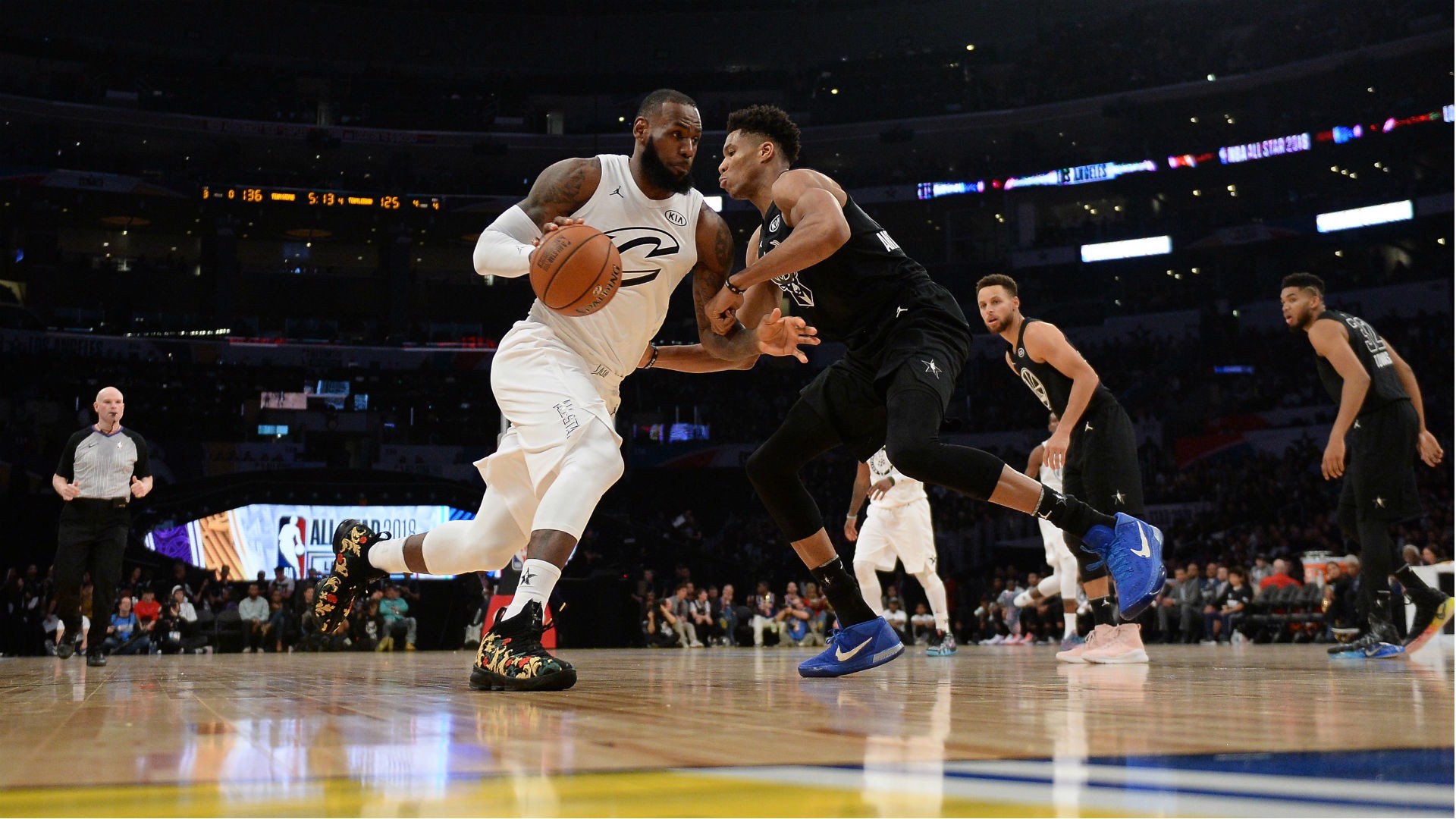 NBA All-Star'da ilk 5'ler belli oldu