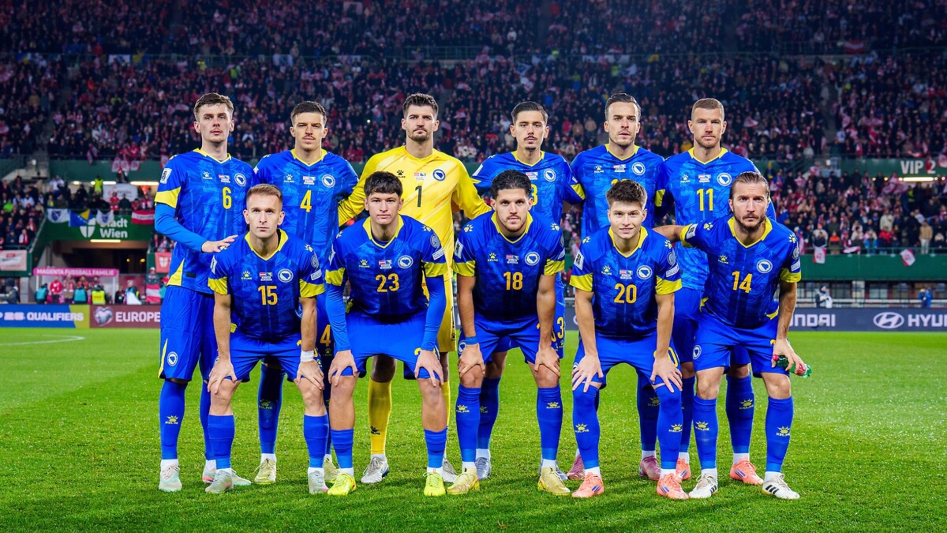 Bosna-Hersek’in kadrosu açıklandı
