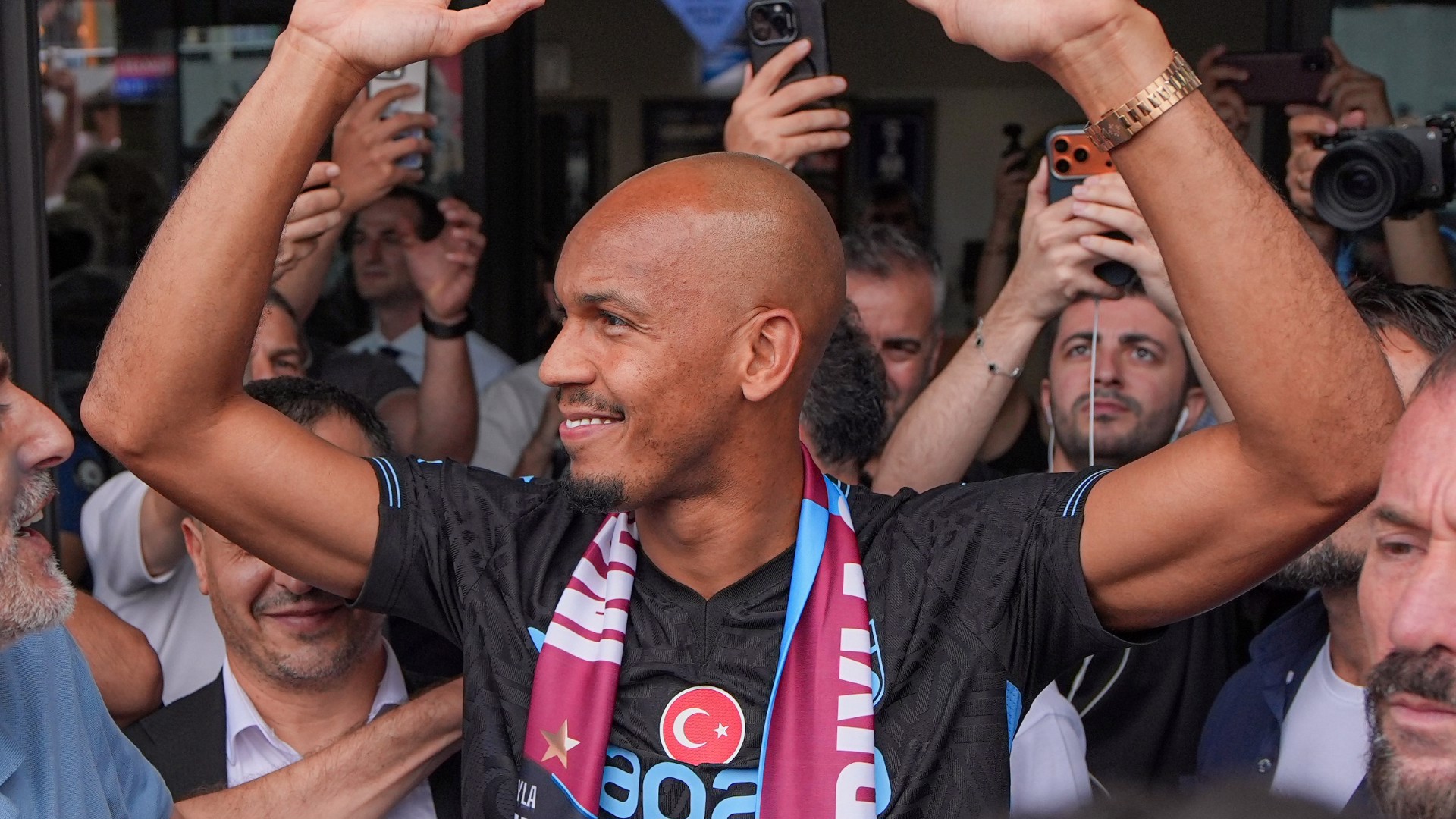 Fabinho, Trabzon'a geldi