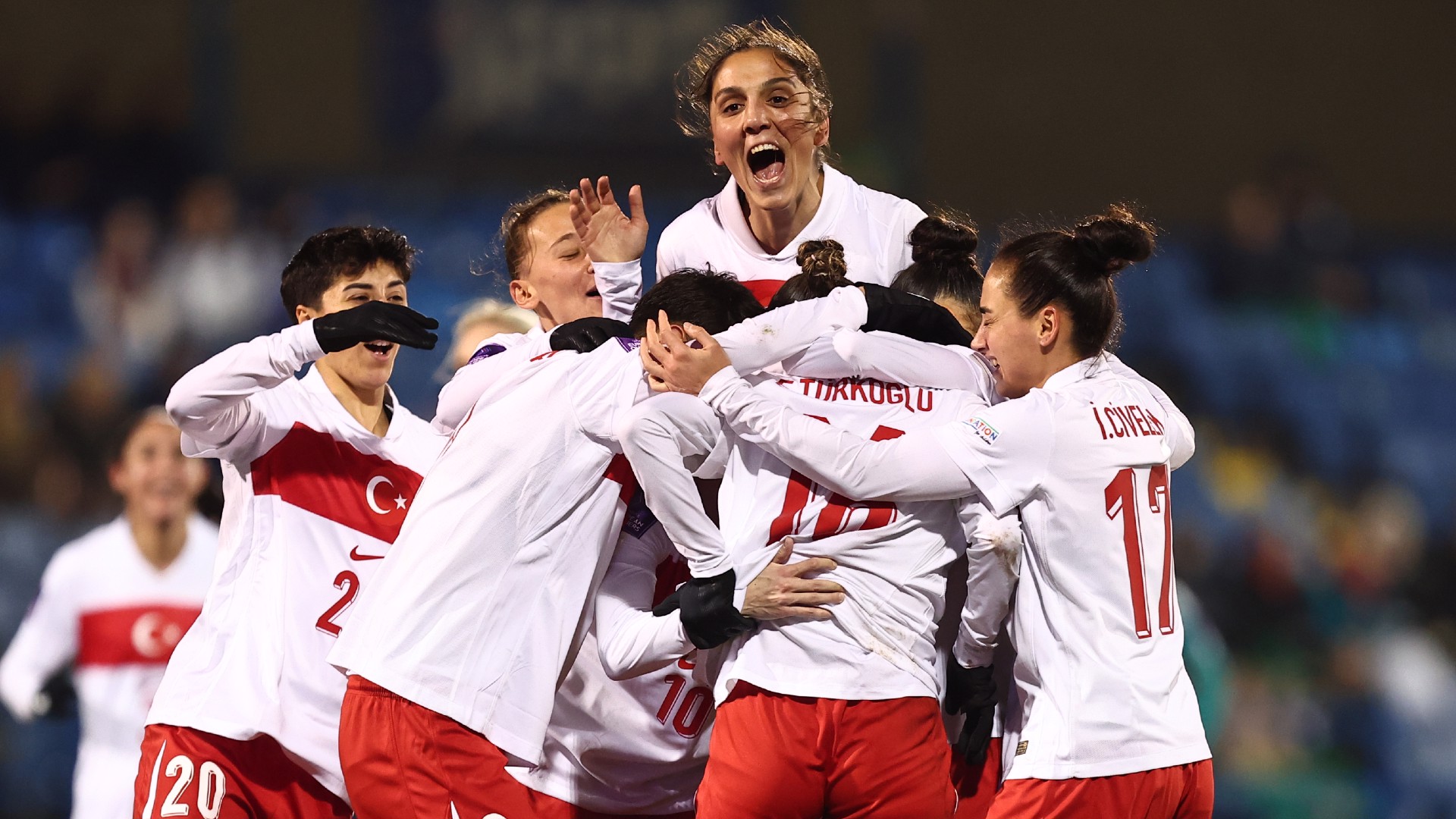 A Milli Kadın Futbol Takımı, 7 basamak yükseldi