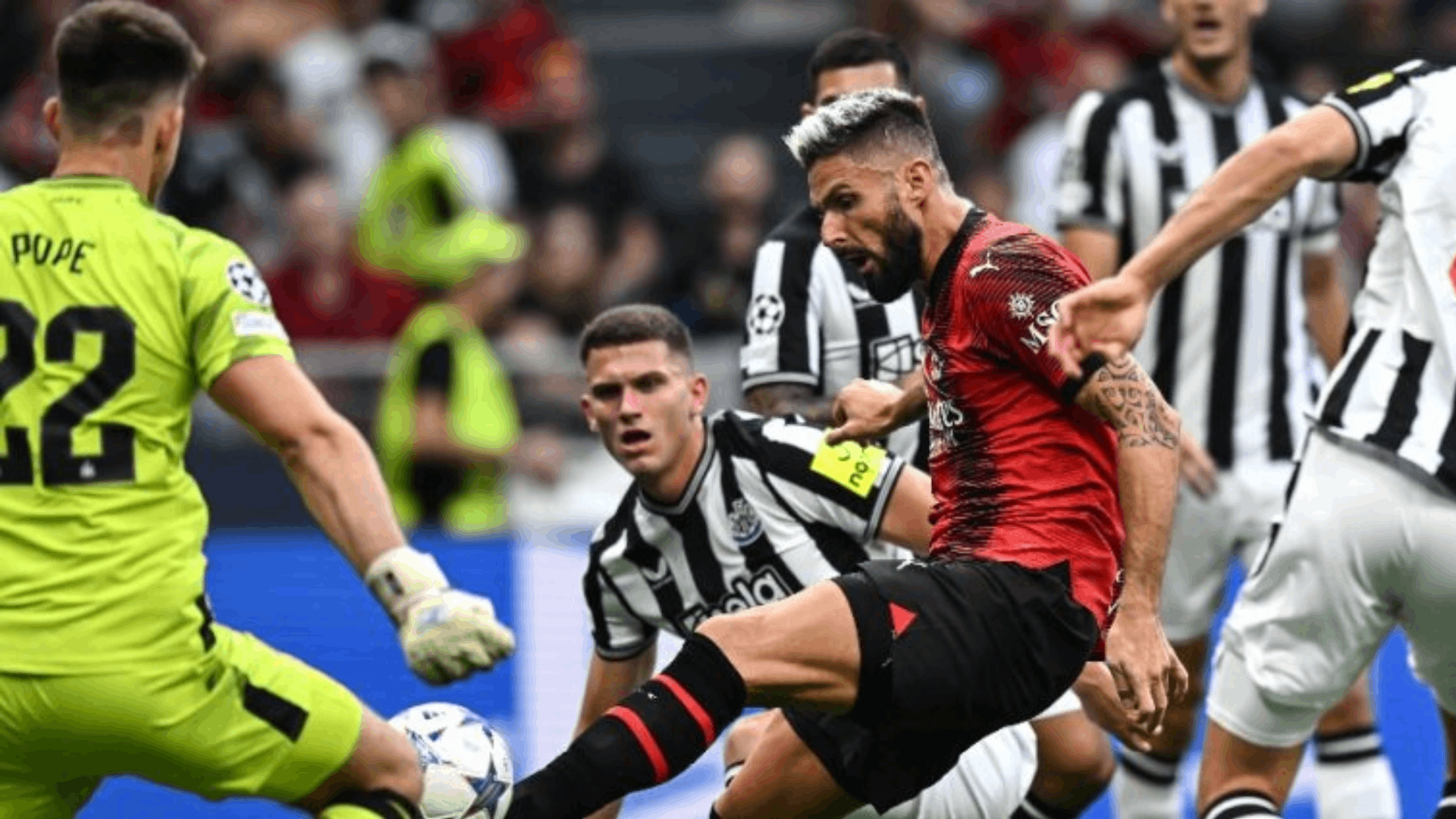 Newcastle  - AC Milan : sur quelle chaîne et à quelle heure suivre la rencontre en direct ?