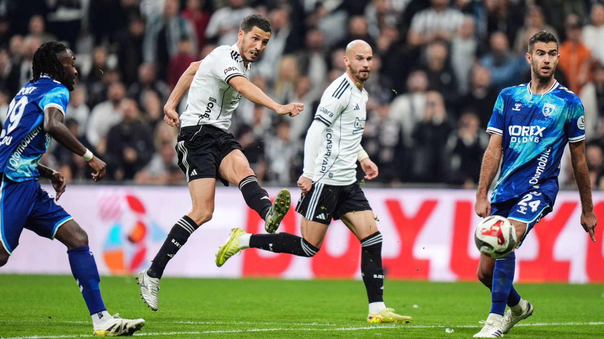 Samsunspor ile Beşiktaş karşı karşıya