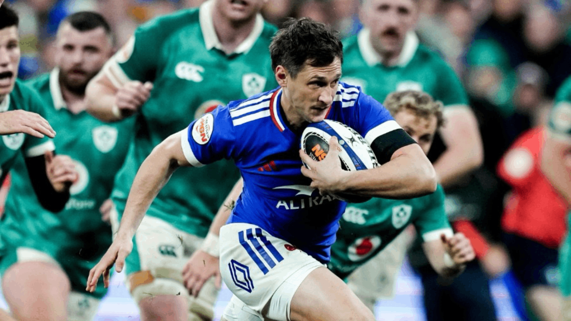 Les Bleus face aux Pays de Galles
