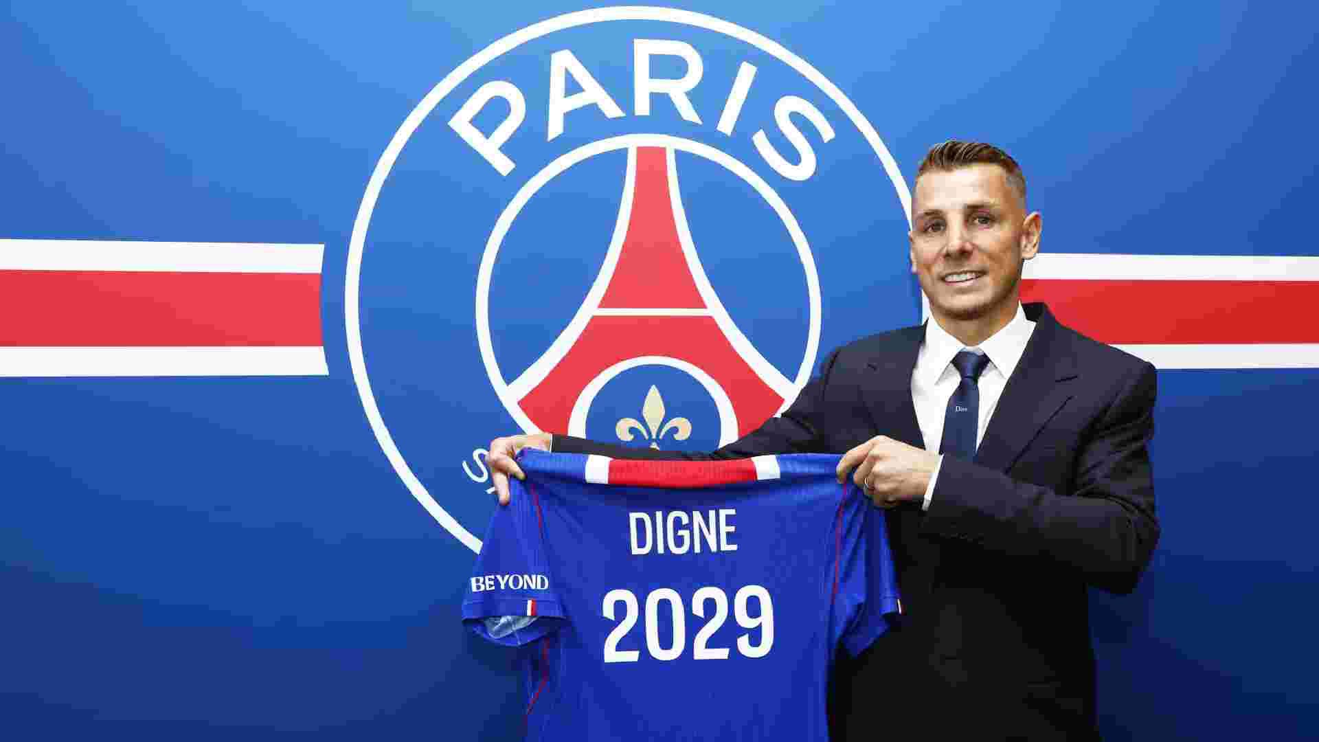 Lucas Digne fait son retour au Paris Saint-Germain dix ans après