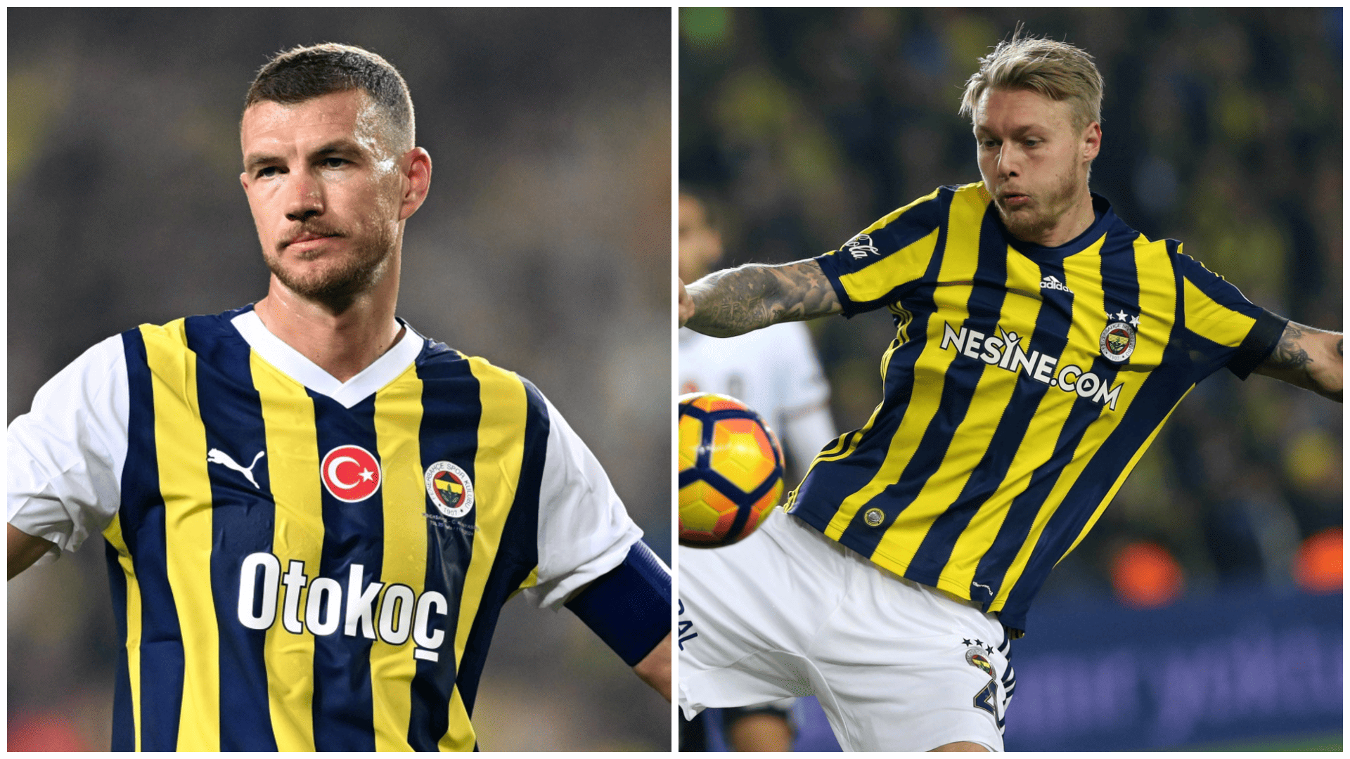 F.Bahçe ve Roma forması giyenler