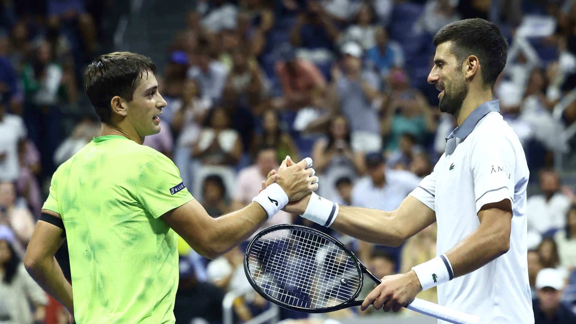 Novak Djokovic éliminé au 1er tour de l'US Open après un marathon de cinq sets