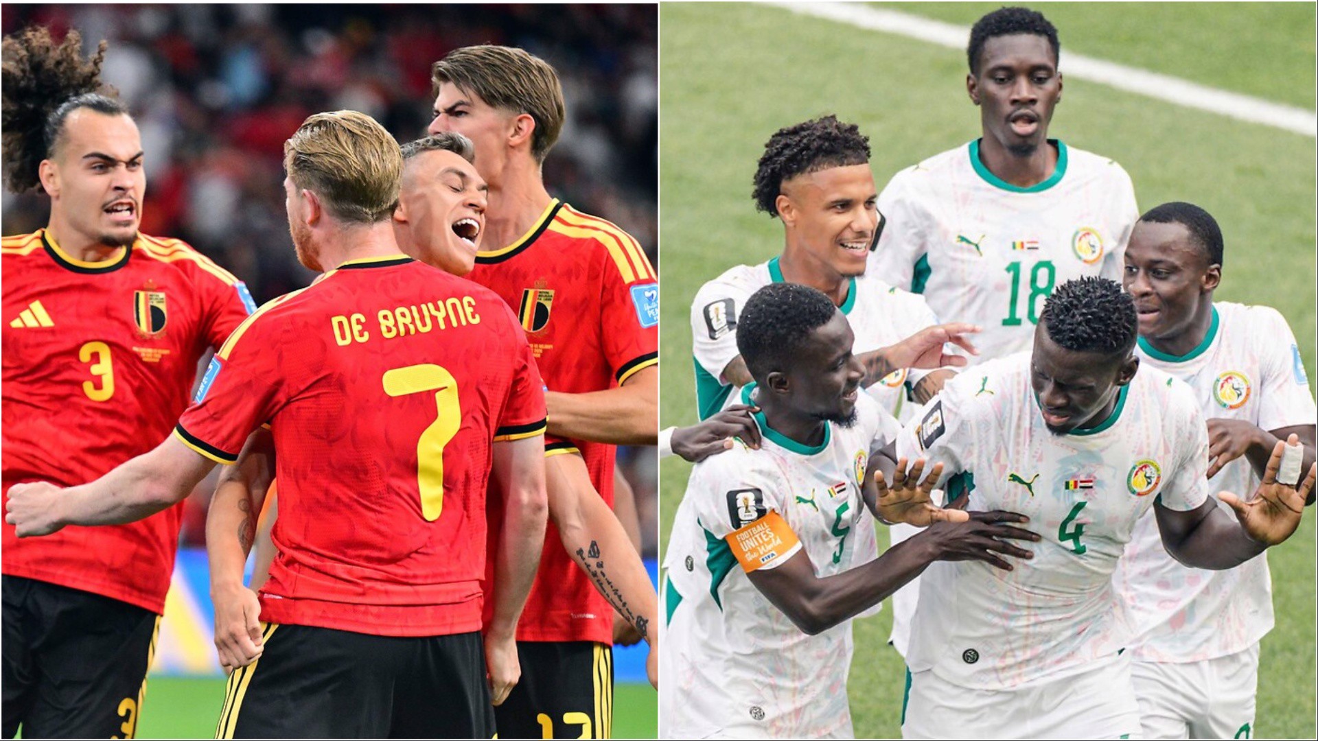 Belçika, Senegal karşısında