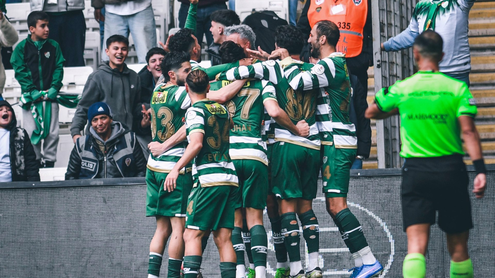 Bursaspor şampiyonluk maçında