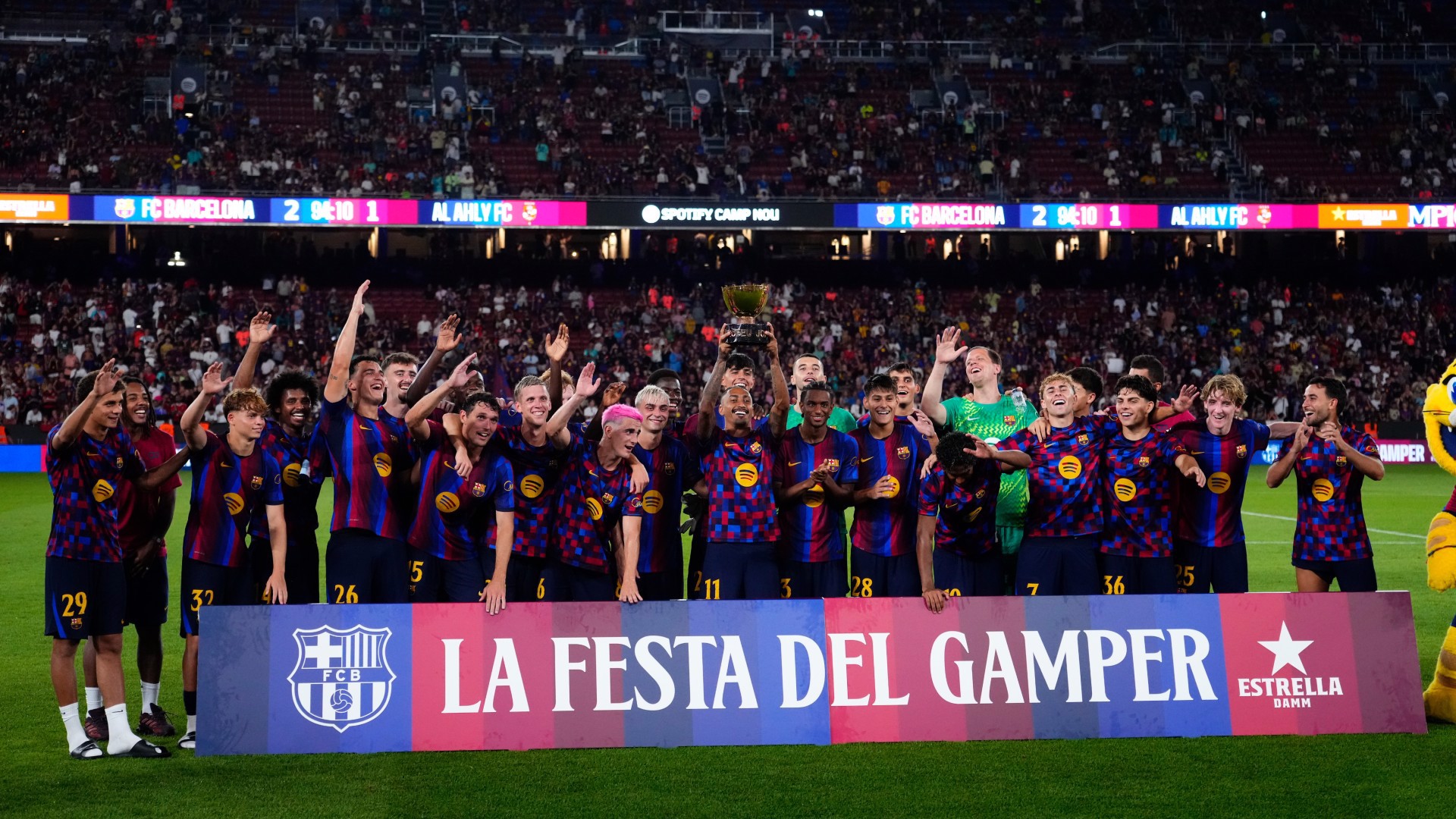 Joan Gamper Kupası, Barcelona'nın