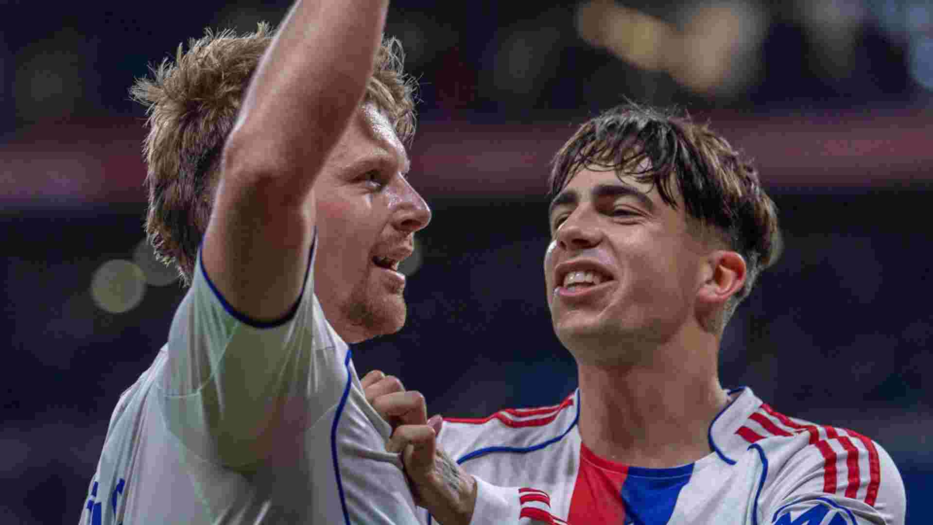 L’OL, victorieux, file en tête de la Ligue Europa